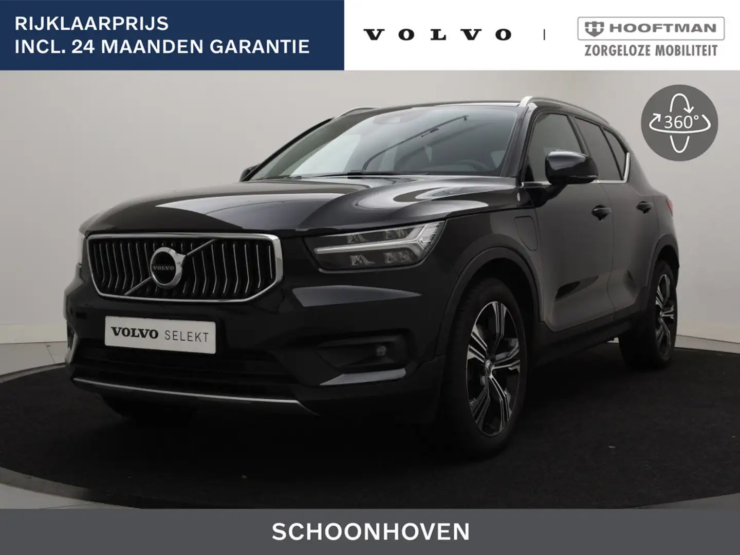 Volvo XC40 T4 PLUG-IN HYBRID INSCRIPTION EXPRESSION LEDER KEY Zwart - 1