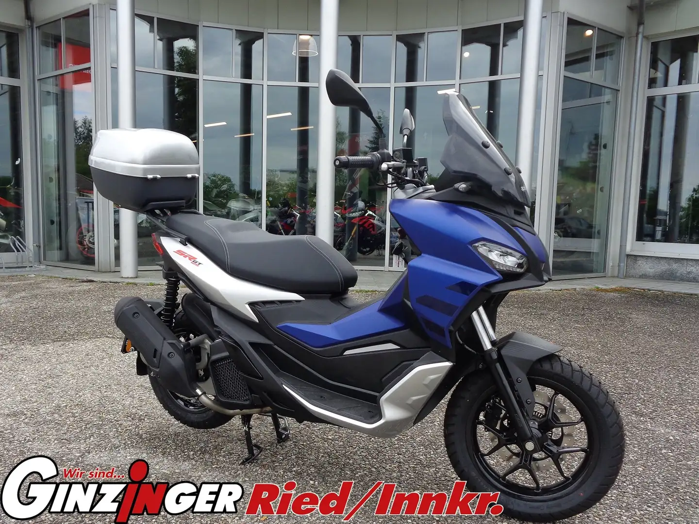 Aprilia SR GT 125 Blauw - 1