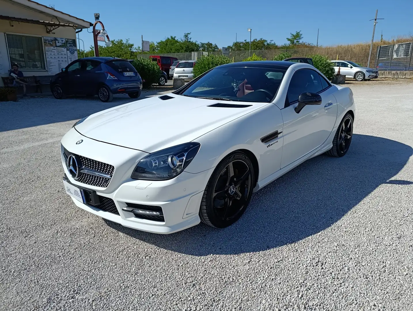 Mercedes-Benz SLK 350 SLK Roadster - R172 (cgi be) Premium AMG Cabrio Bianco - 2