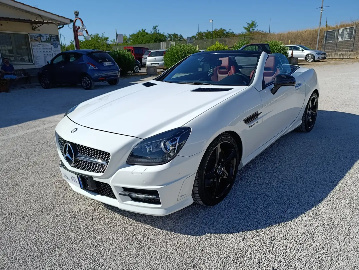 Mercedes-Benz SLK 350 SLK Roadster - R172 (cgi be) Premium AMG Cabrio Bianco - 1