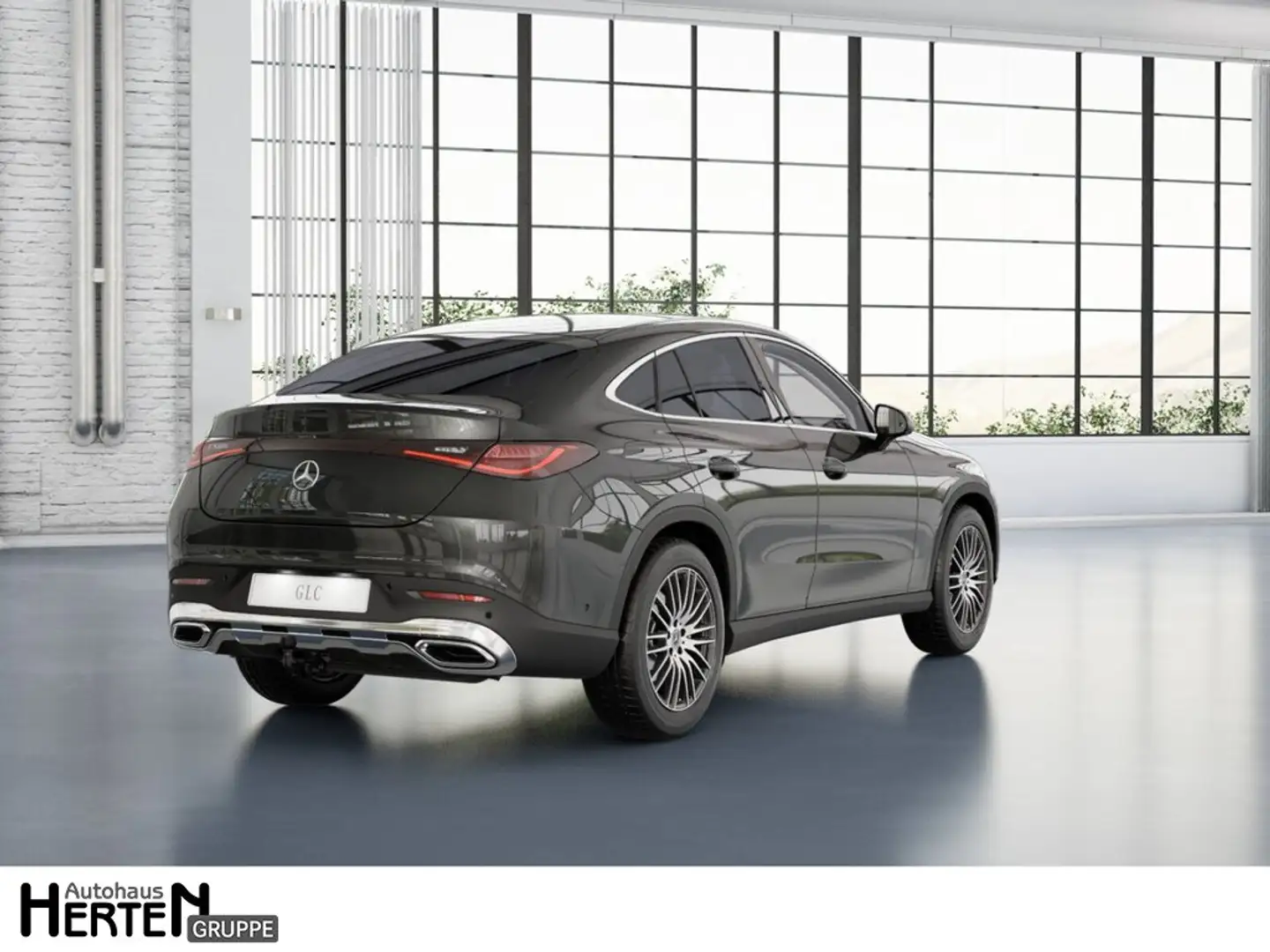 Mercedes-Benz GLC 200 4MATIC Coupé AVANTGARDE+AHK+LED+360°+19" Grau - 2