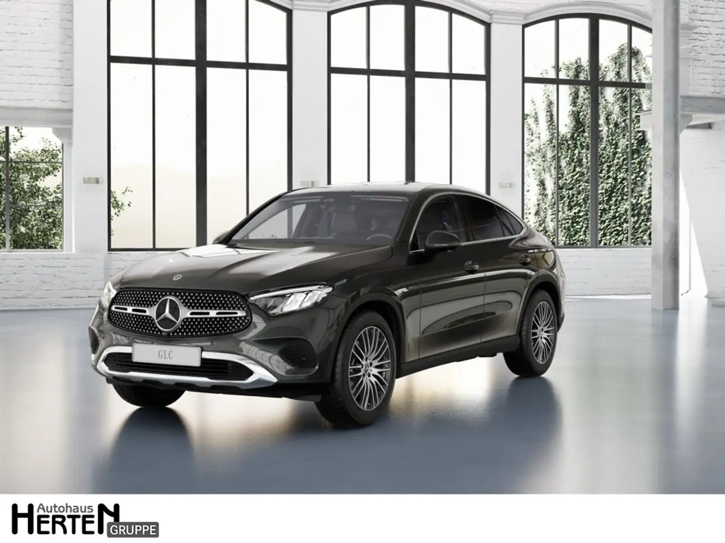 Mercedes-Benz GLC 200 4MATIC Coupé AVANTGARDE+AHK+LED+360°+19" Grau - 1