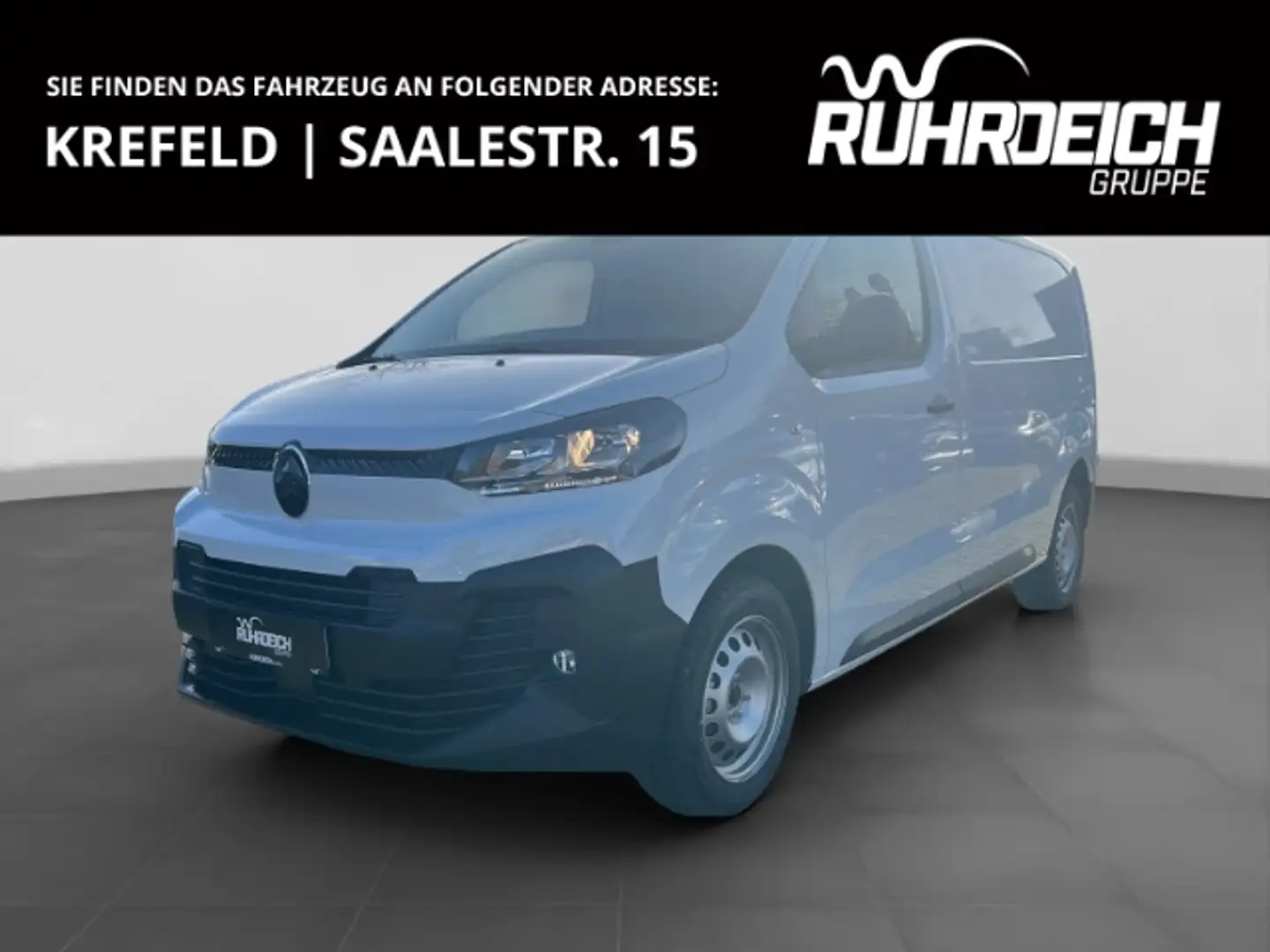 Citroen Jumpy Kasten Standard1.5 120 3 Sitzer, Kamera, PDC vo / Blanc - 1