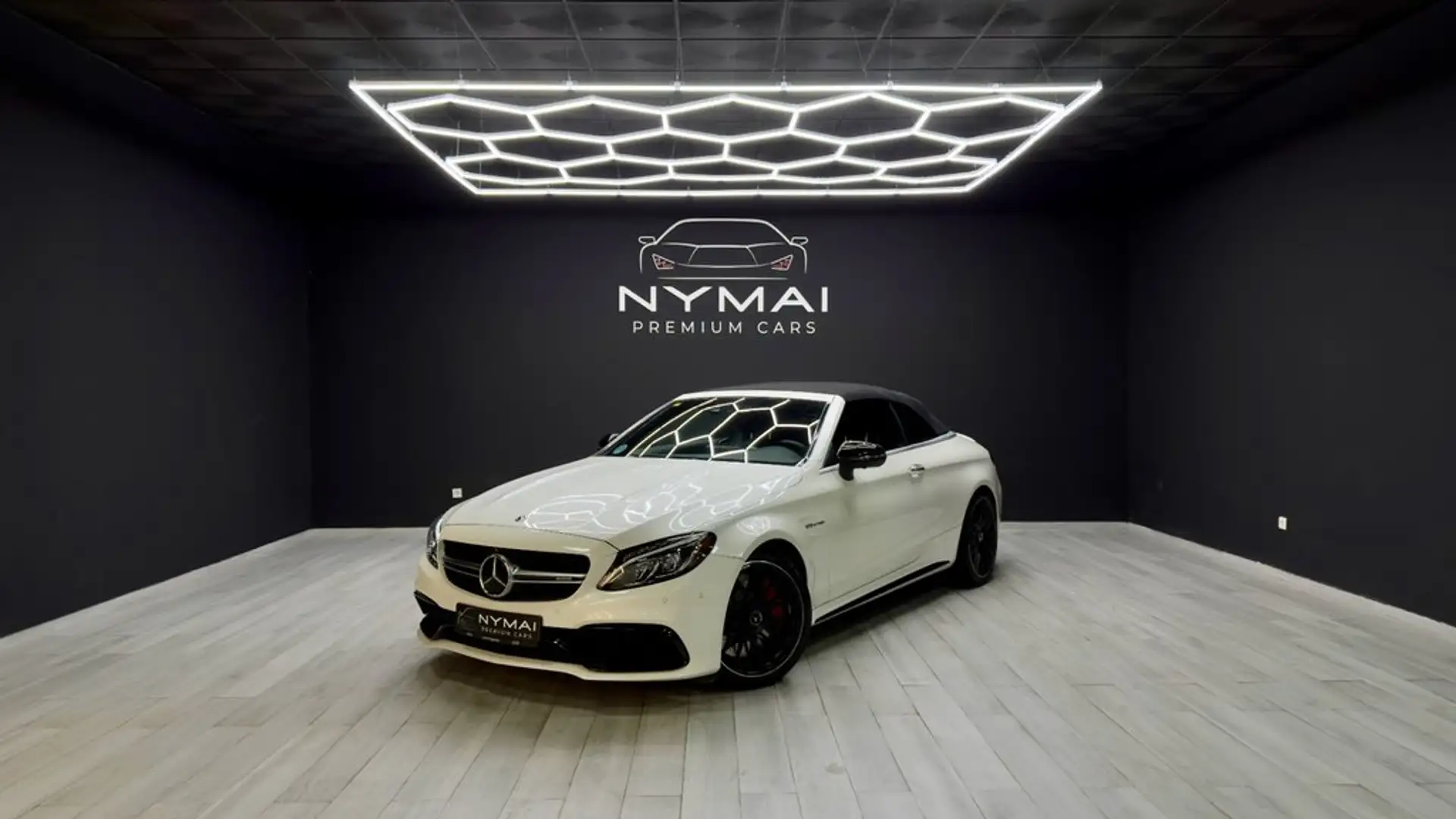 Mercedes-Benz C 63 AMG Cabrio Mercedes-AMG S Weiß - 1