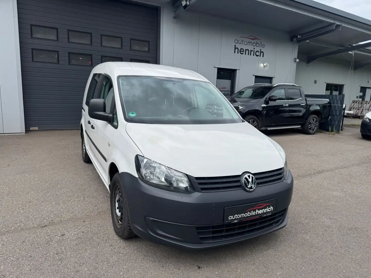 Volkswagen Caddy Kasten 2.0 EcoFuel,Klima,Ahk,1.Hand Weiß - 1