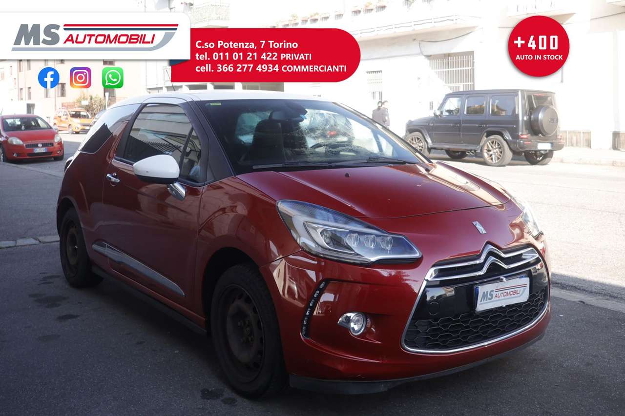 Citroen DS3 Citroen DS3 1.2 60KW Benzina ANNO 2015