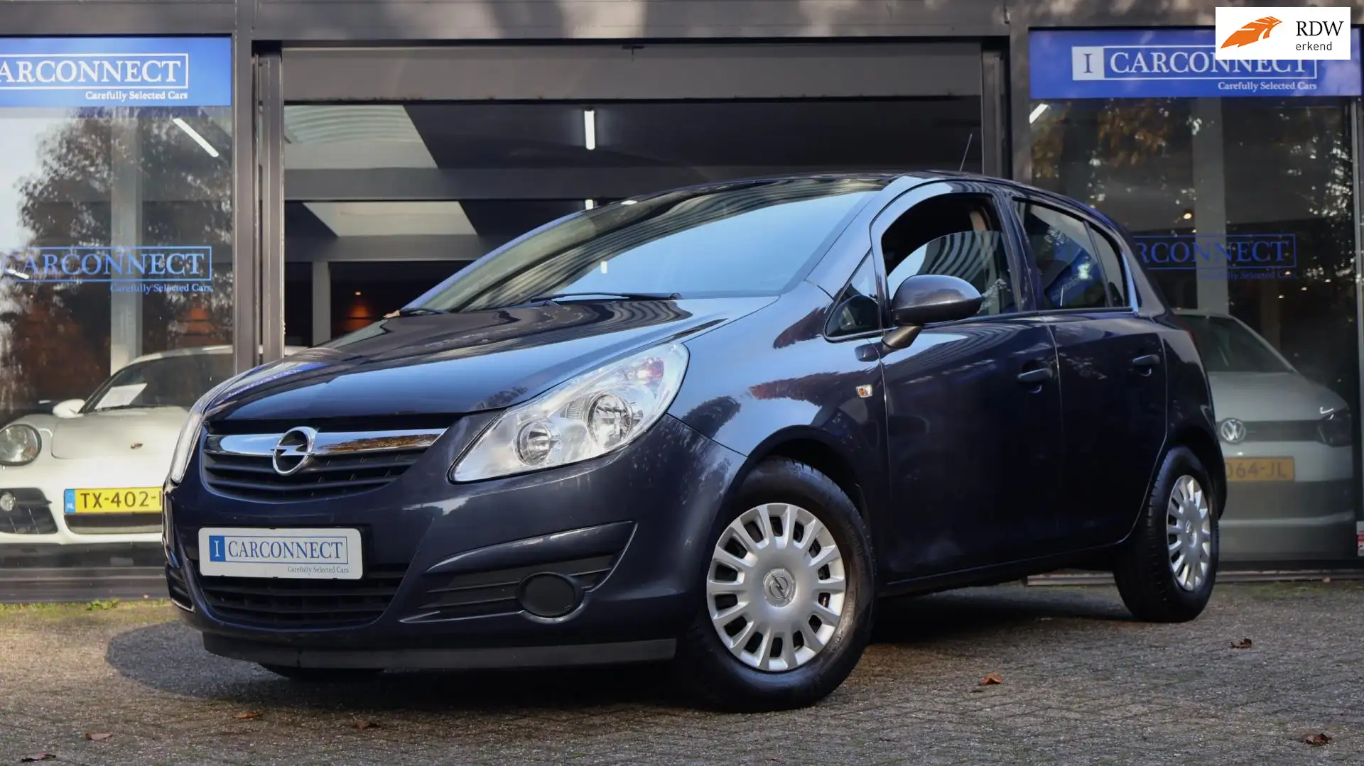 Opel Corsa 1.2-16V Selection 80pk|5drs|AUX|APK|Nette auto Blauw - 1