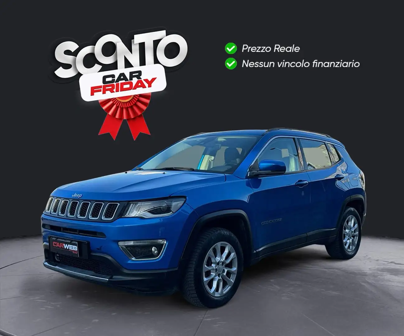Jeep Compass Compass 1.3 turbo T4 PHEV Limited 4xE AT6 Blau - 1