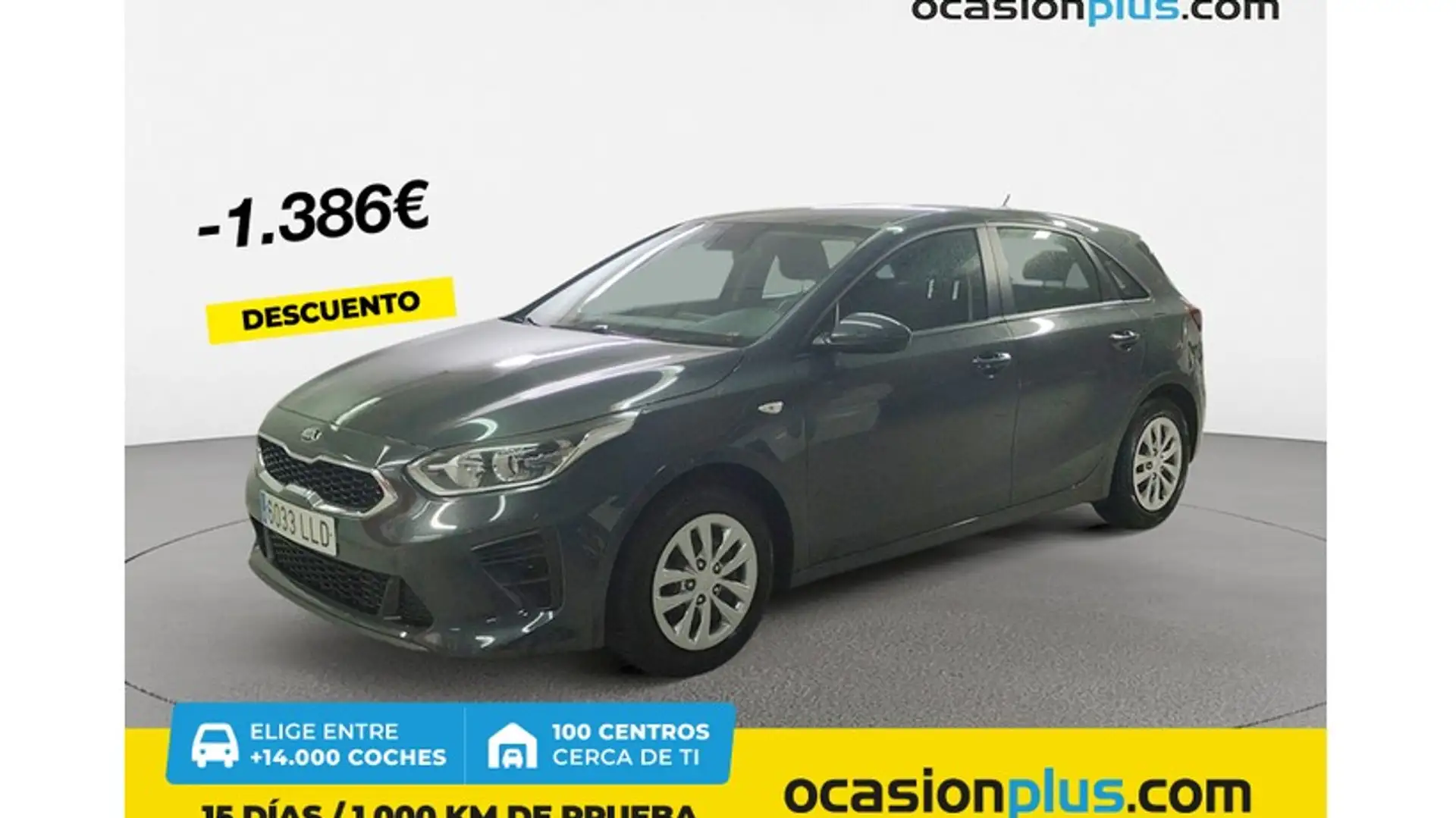 Kia Ceed / cee'd 1.0 T-GDI Eco-Dynamics Concept 120 Gris - 1