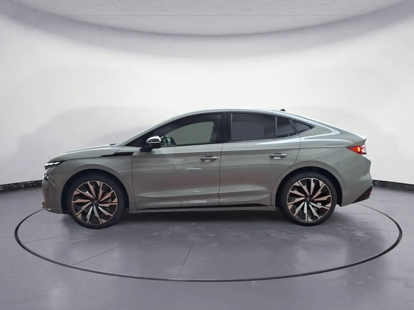 Skoda Enyaq Coupe 85 Sportline h Batterie Elektromotor Grau - 2