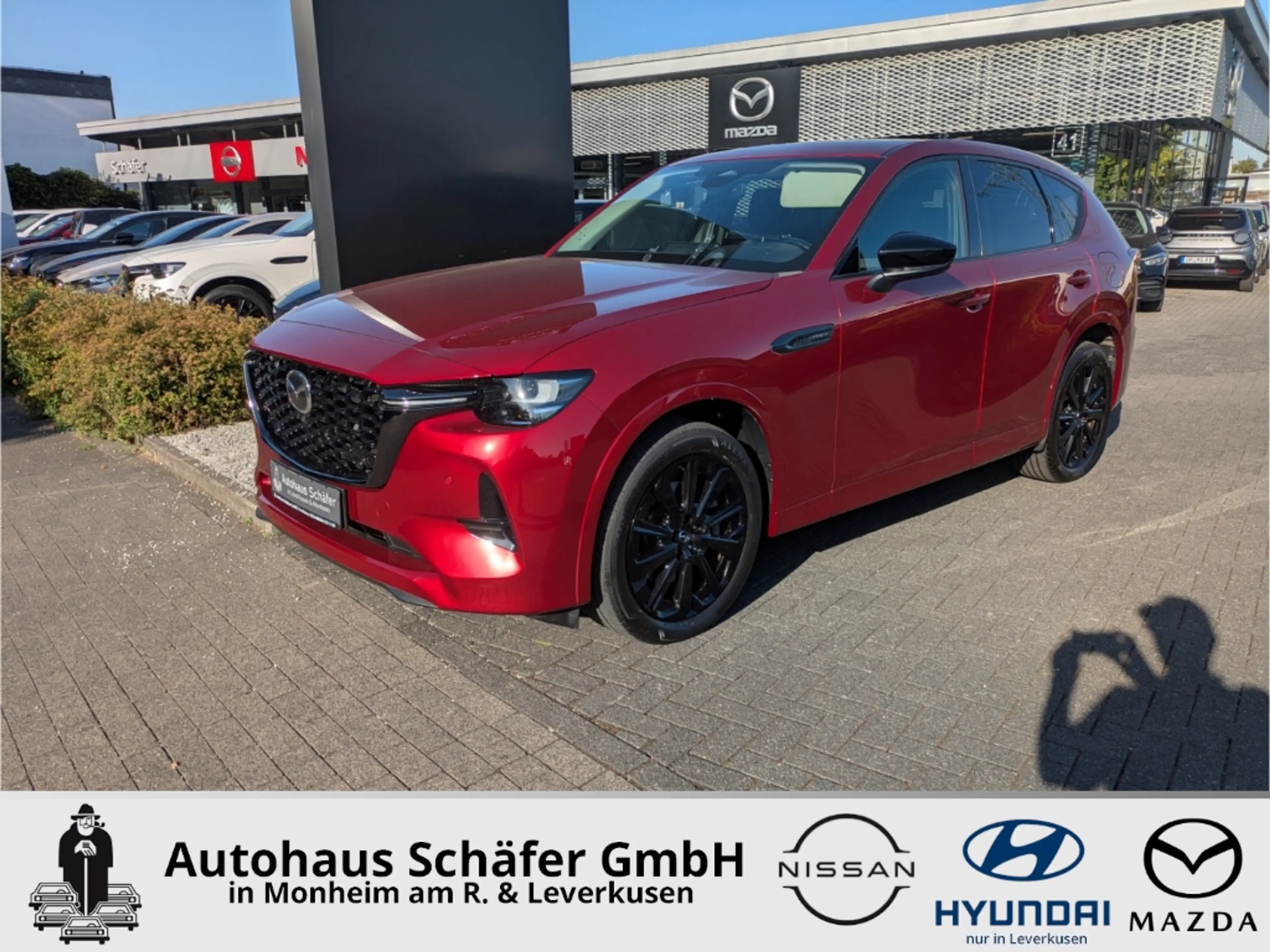 Mazda CX-60 Homura PHEV HUD El. Panodach Navi Leder Digitales