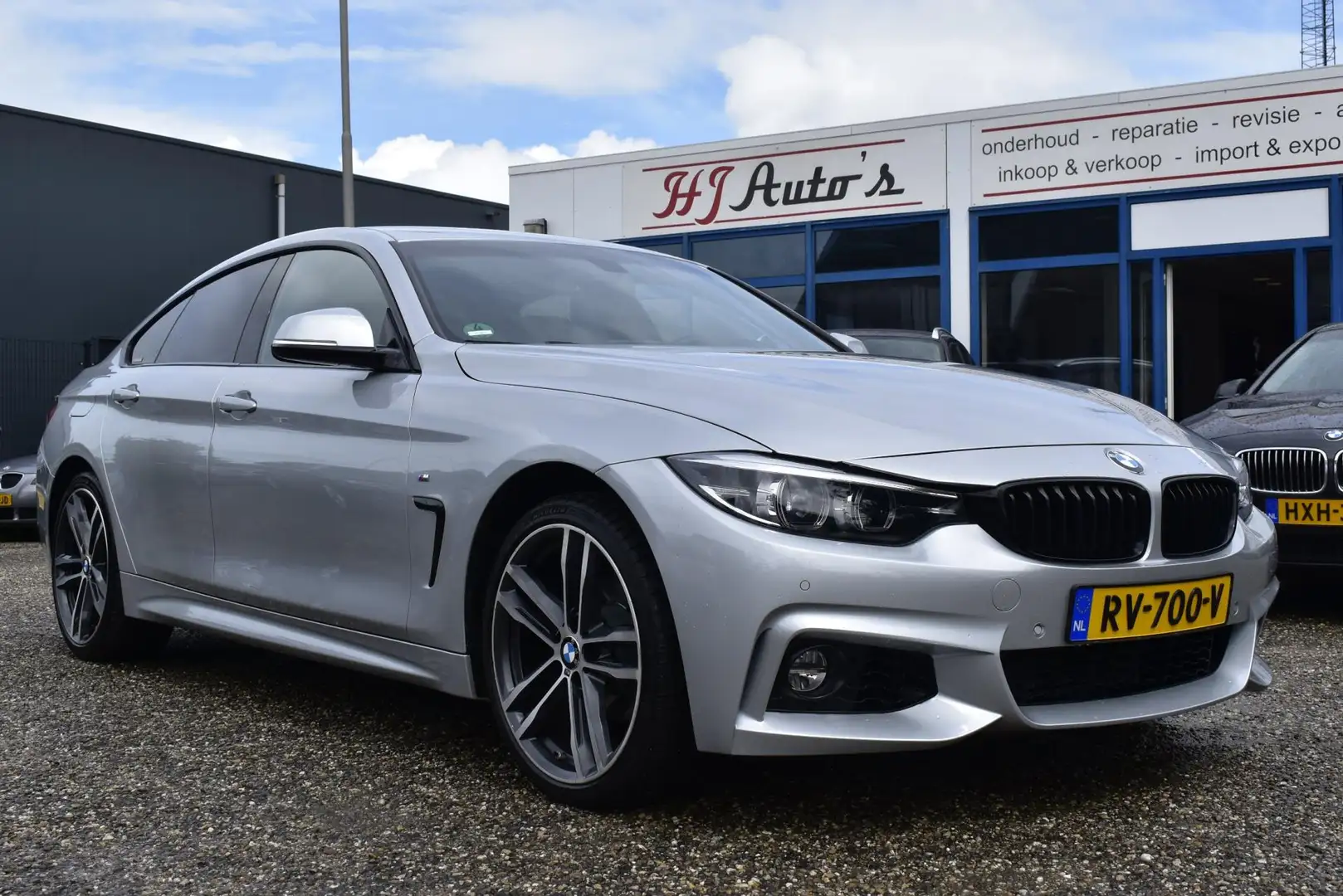 BMW 418 4-serie Gran Coupé 418i Executive m sport nl auto Grijs - 2