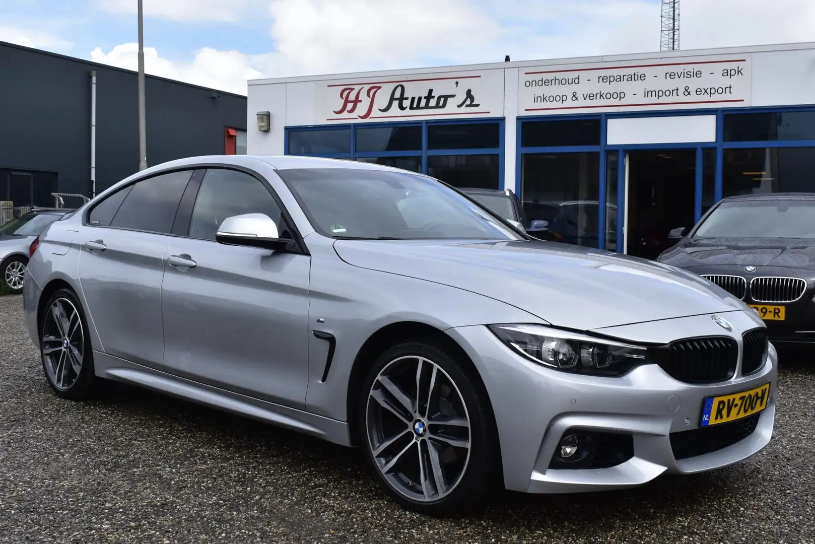 BMW 418 4-serie Gran Coupé 418i Executive m sport nl auto Grijs - 1
