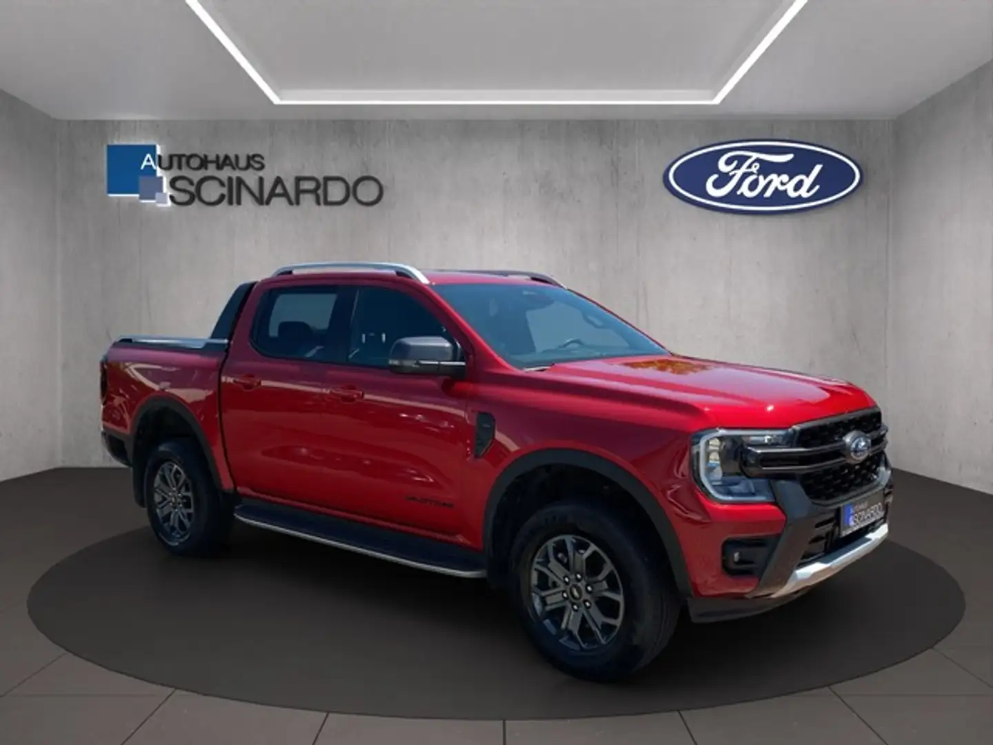 Ford Ranger 2.0EB Wildtrak e-4WD DoKa *Navi*AHK*ACC* Red - 2