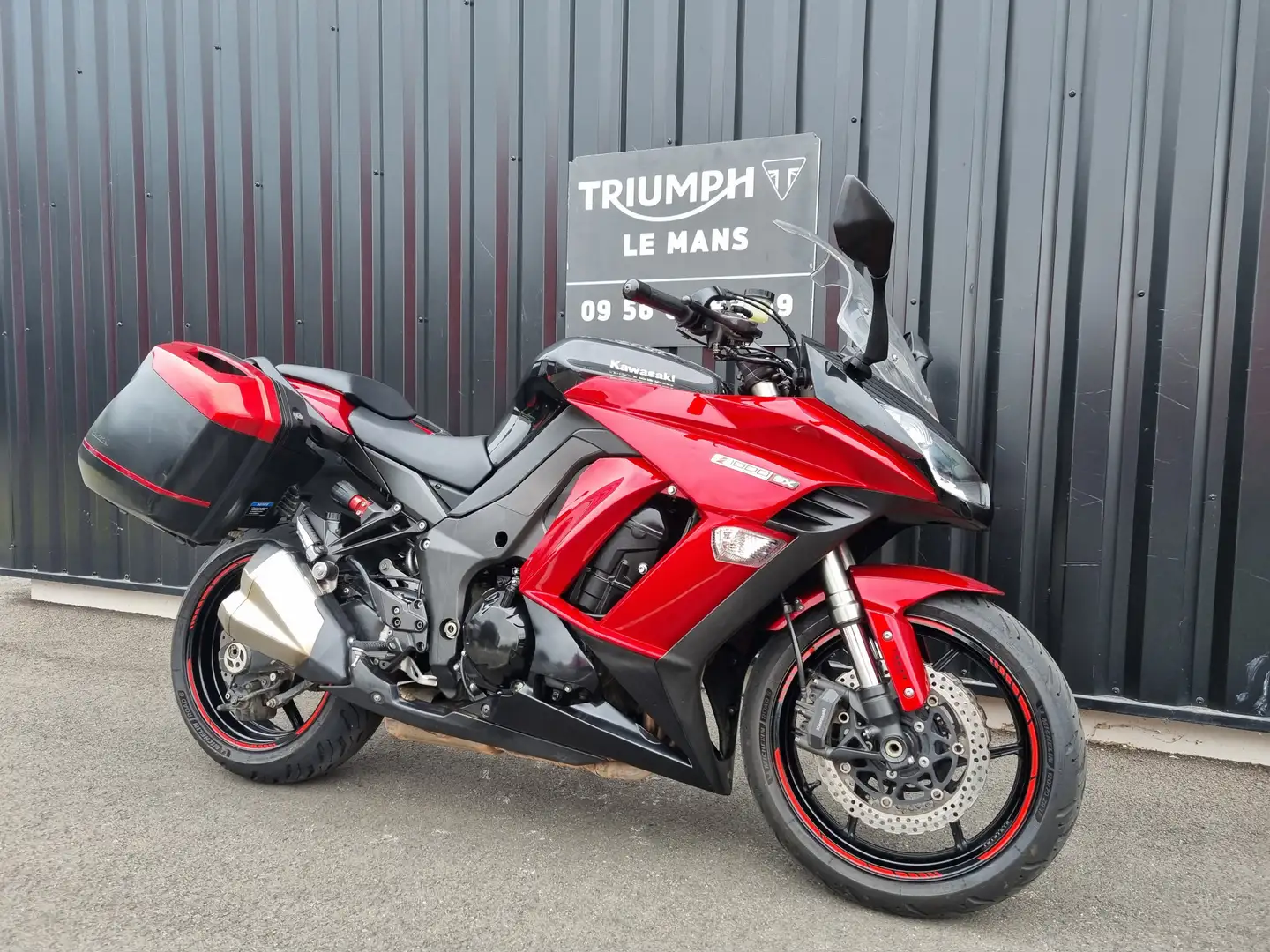 Kawasaki Z1000 SX Roşu - 2