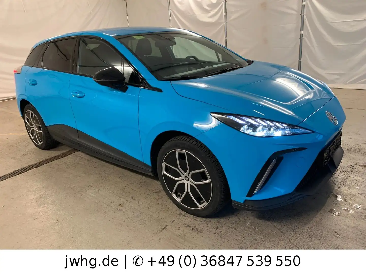 MG MG4 Luxury Leder Navi 360°Kam ACC Wärmep Blu/Azzurro - 2