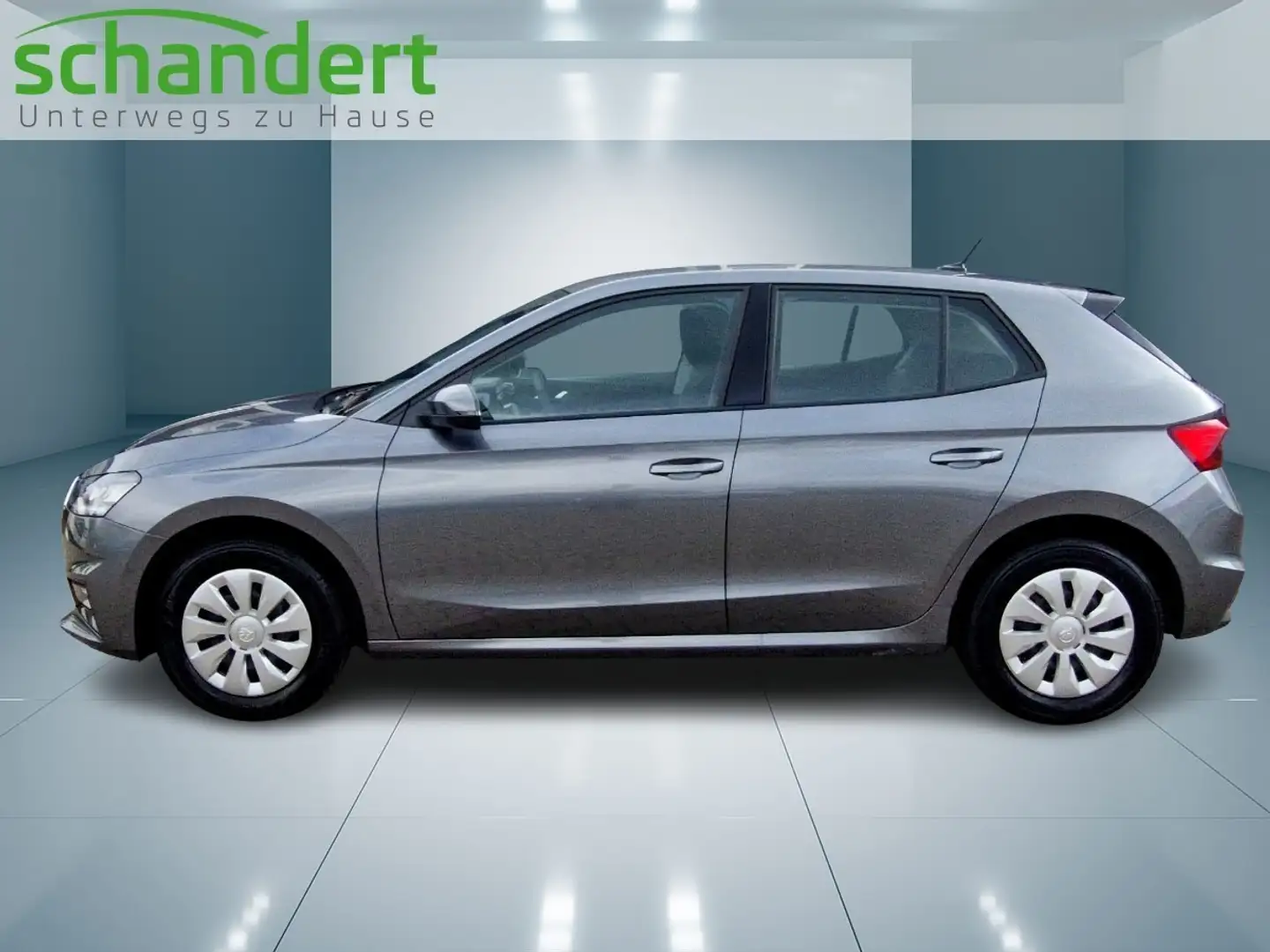 Skoda Fabia 1.0 TSI Drive LED Sitzhzg Klima DAB Tempomat Grau - 2