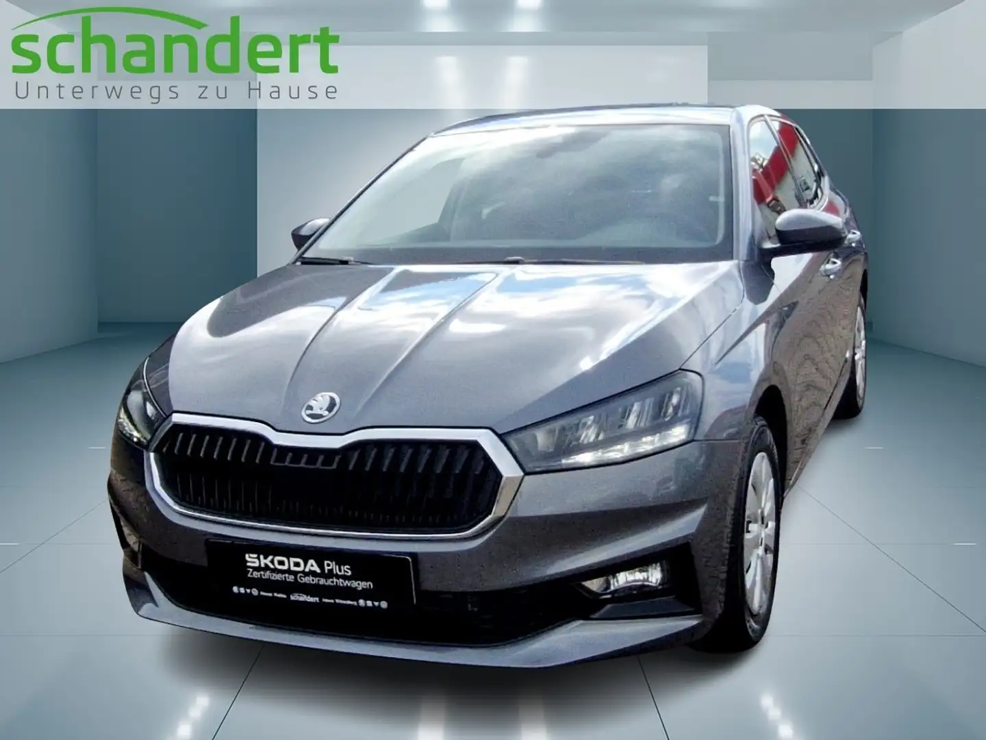 Skoda Fabia 1.0 TSI Drive LED Sitzhzg Klima DAB Tempomat Grau - 1
