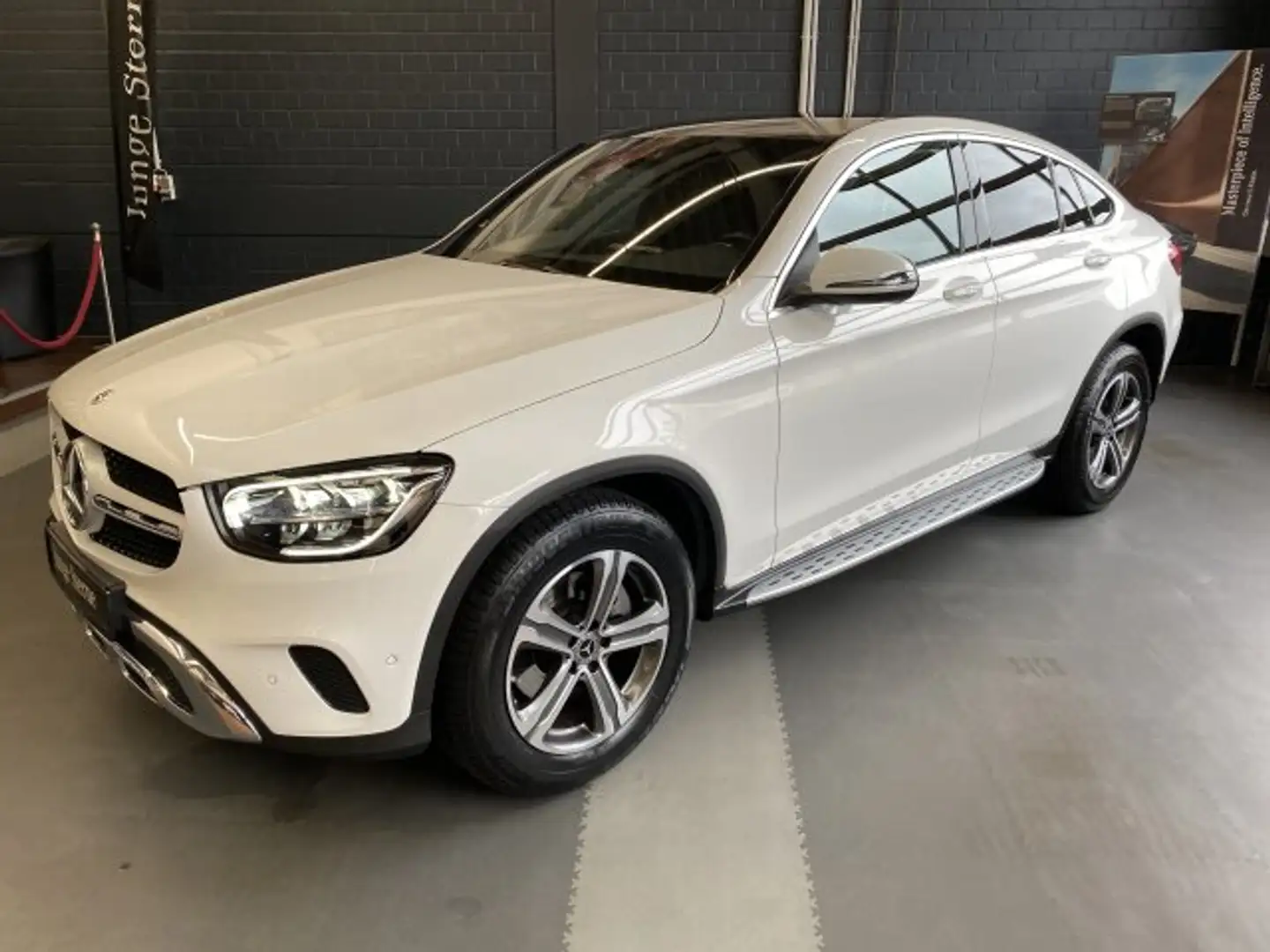 Mercedes-Benz GLC 220 GLC 220 d 4M Coupé LED MBUX AHK Kamera Alarm... Alb - 2