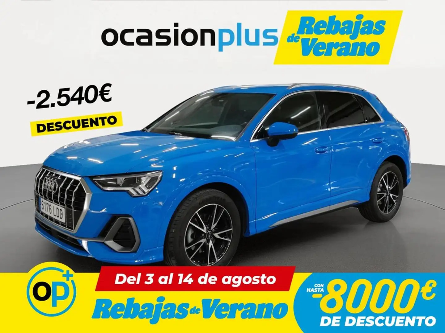 Audi Q3 35 TDI S line S tronic 110kW Azul - 1