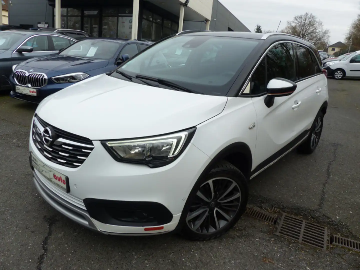 Opel Crossland X 1.2 TURBO 110CH INNOVATION BVA EURO 6D-T Blanc - 1