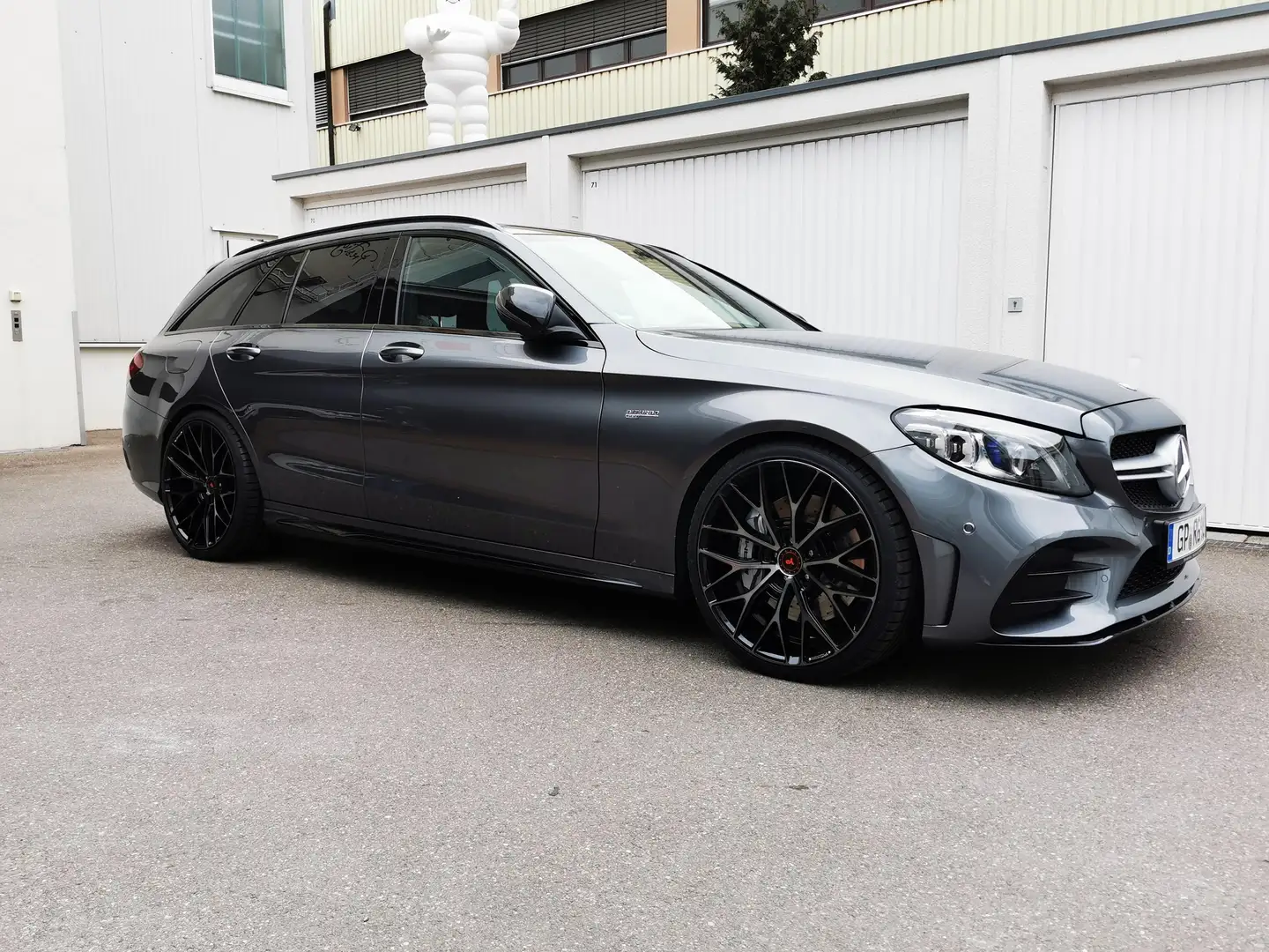 Mercedes-Benz C 43 AMG Mercedes Benz C43 AMG 4MATIC T-Modell Gri - 1