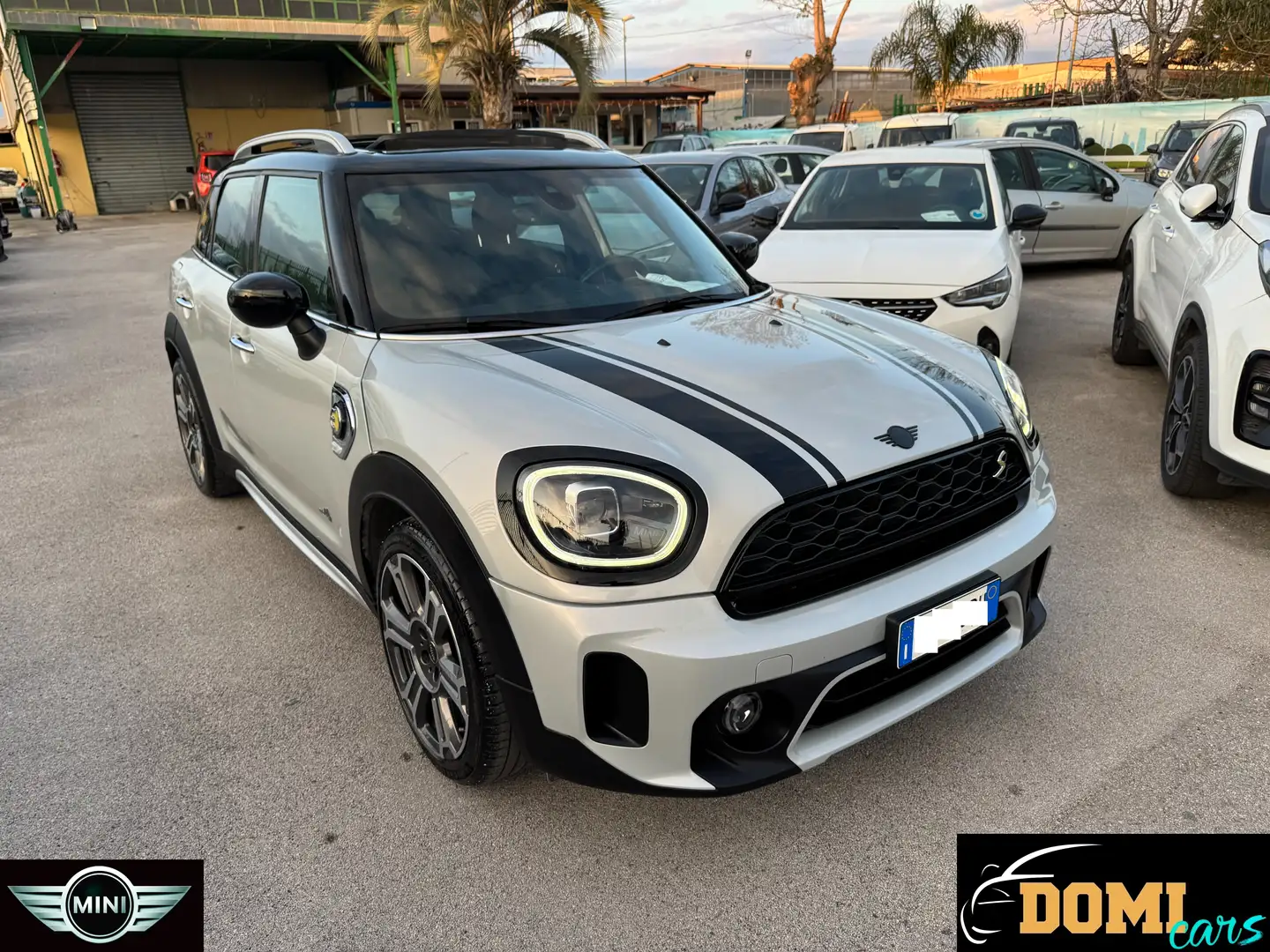 MINI Cooper SE Countryman Mini Countryman 1.5 Cooper SE All4 all4 auto Grigio - 1