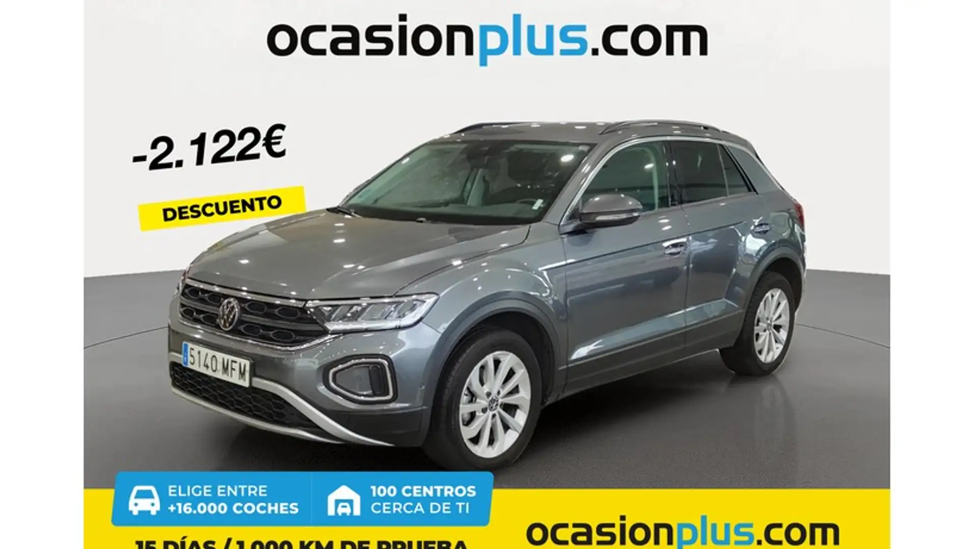 Volkswagen T-Roc 1.5 TSI Life 110KW Grijs - 1