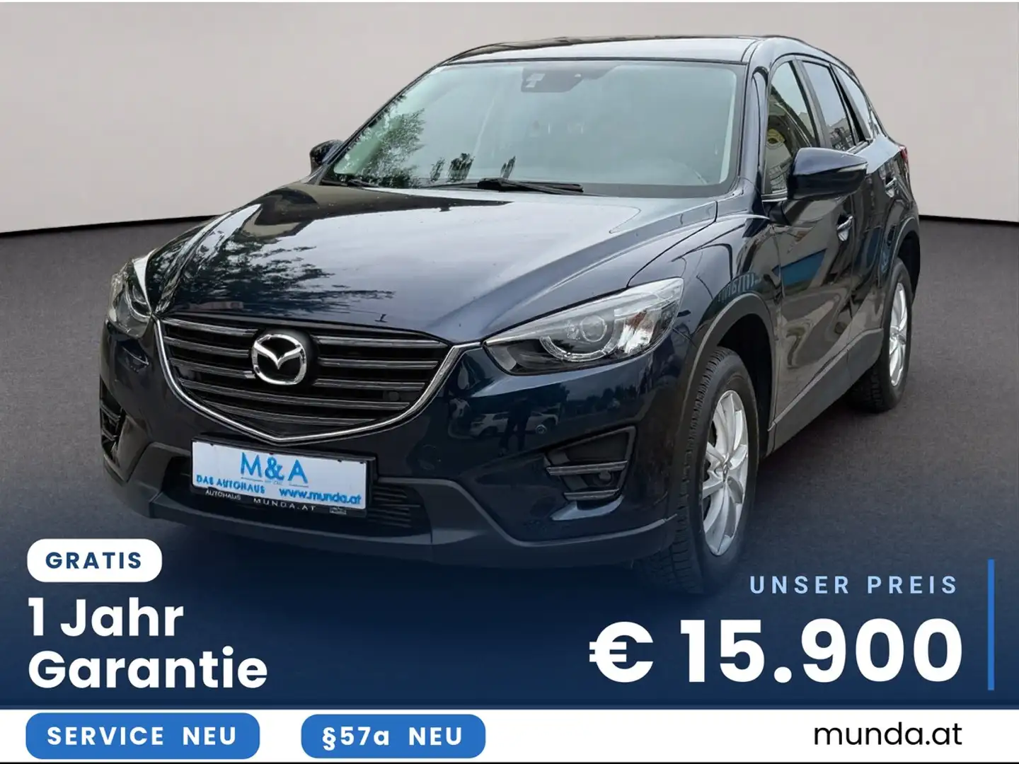Mazda CX-5 2.2 Turbodiesel Takumi 4WD *ALLRAD*Garantie Blau - 1