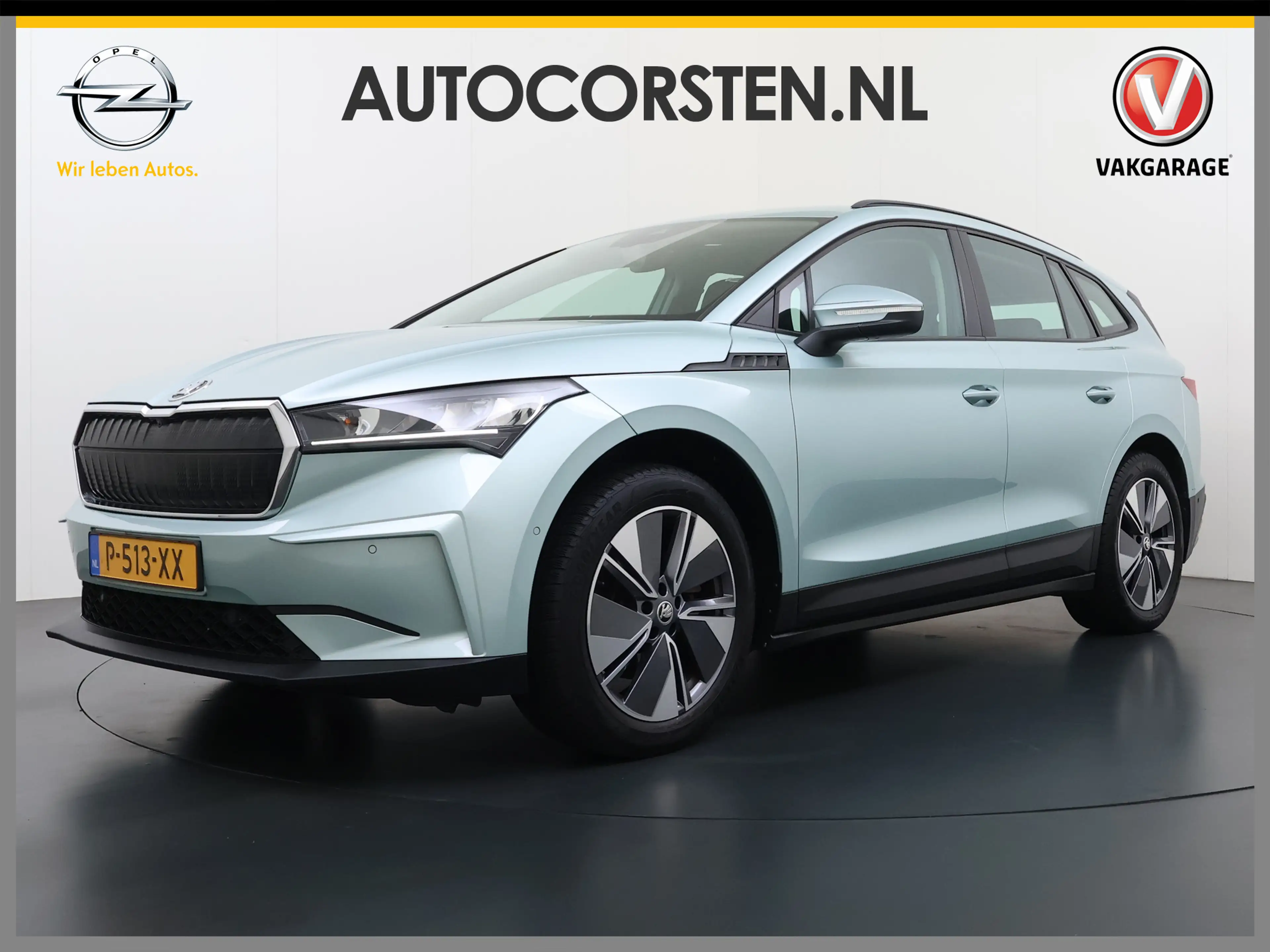 Skoda Enyaq iV 60 SOH 91% Trekhaak Camera P-Assist Apple Carpl