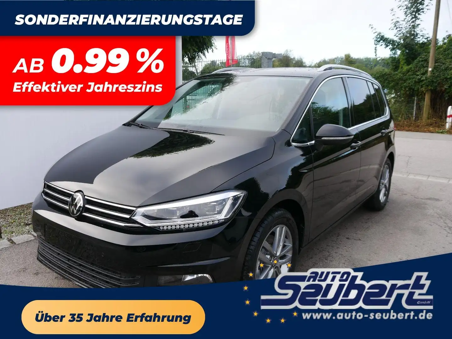 Volkswagen Touran 1.5 TSI DSG COMFORTLINE*ACC*LED*PDC*KAMERA*NAVI*SH Schwarz - 1