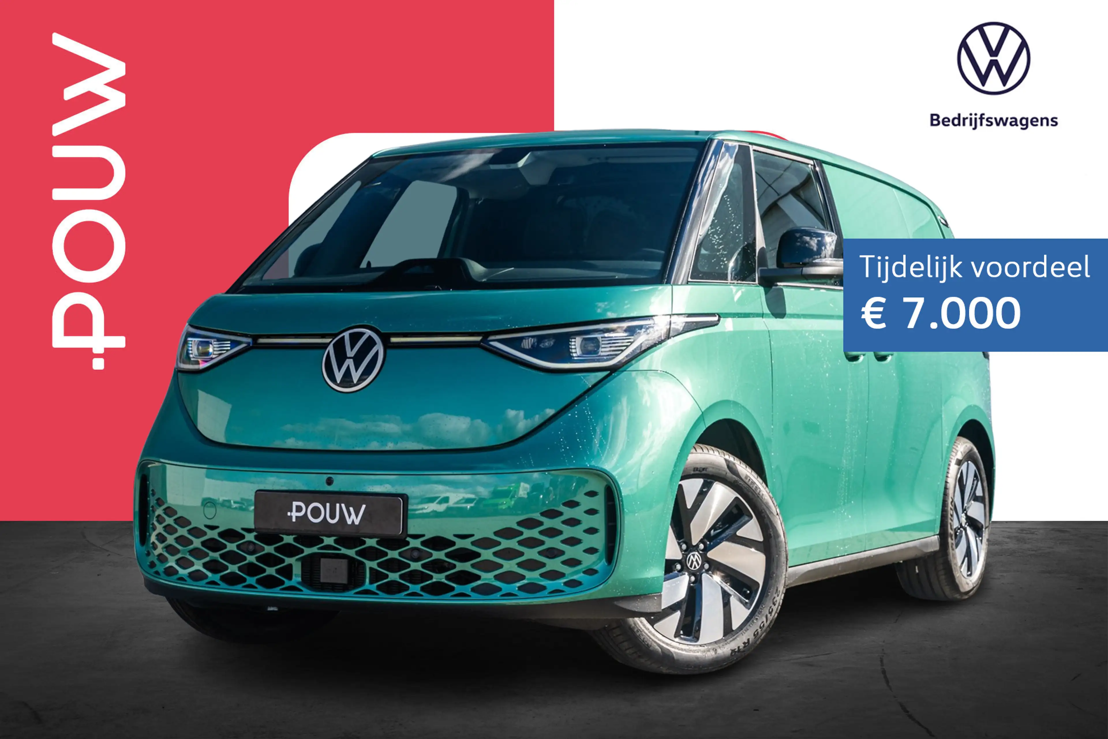 Volkswagen ID. Buzz Cargo 286pk Bulli Limited Edition 79 kWh | Stoelen Pakke