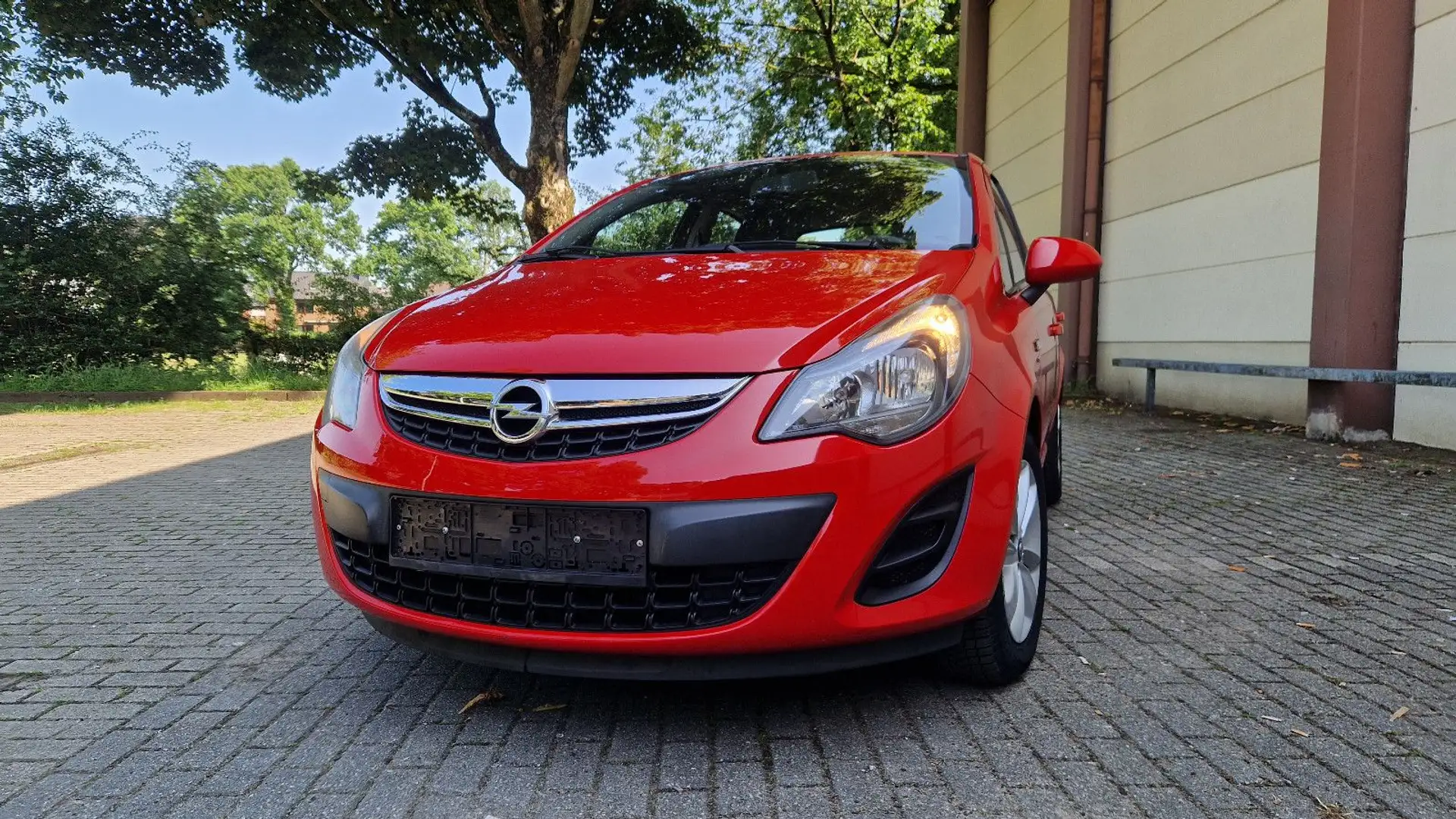 Opel Corsa 1.2 ecoFLEX Active 96Tkm Klima Mullti Alu Zv Funk Rot - 1
