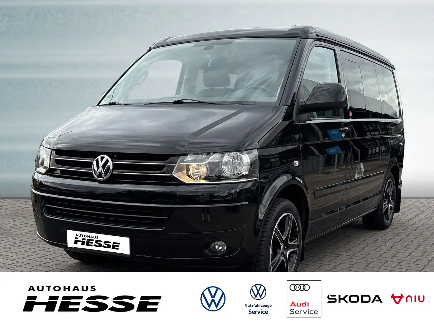 Volkswagen T5 2.0 TDI California AHK Küche Fekete - 1