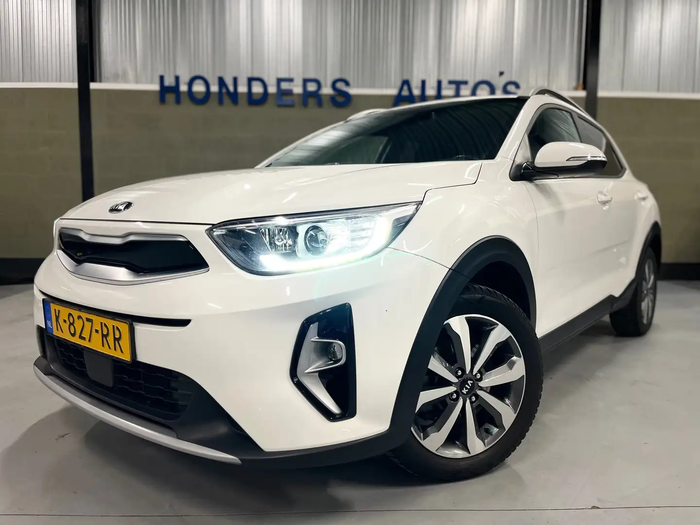Kia Stonic 1.0 T-GDi MHEV DynamicPLUSLINE I TREKHAAK I KEYLES Blanco - 2