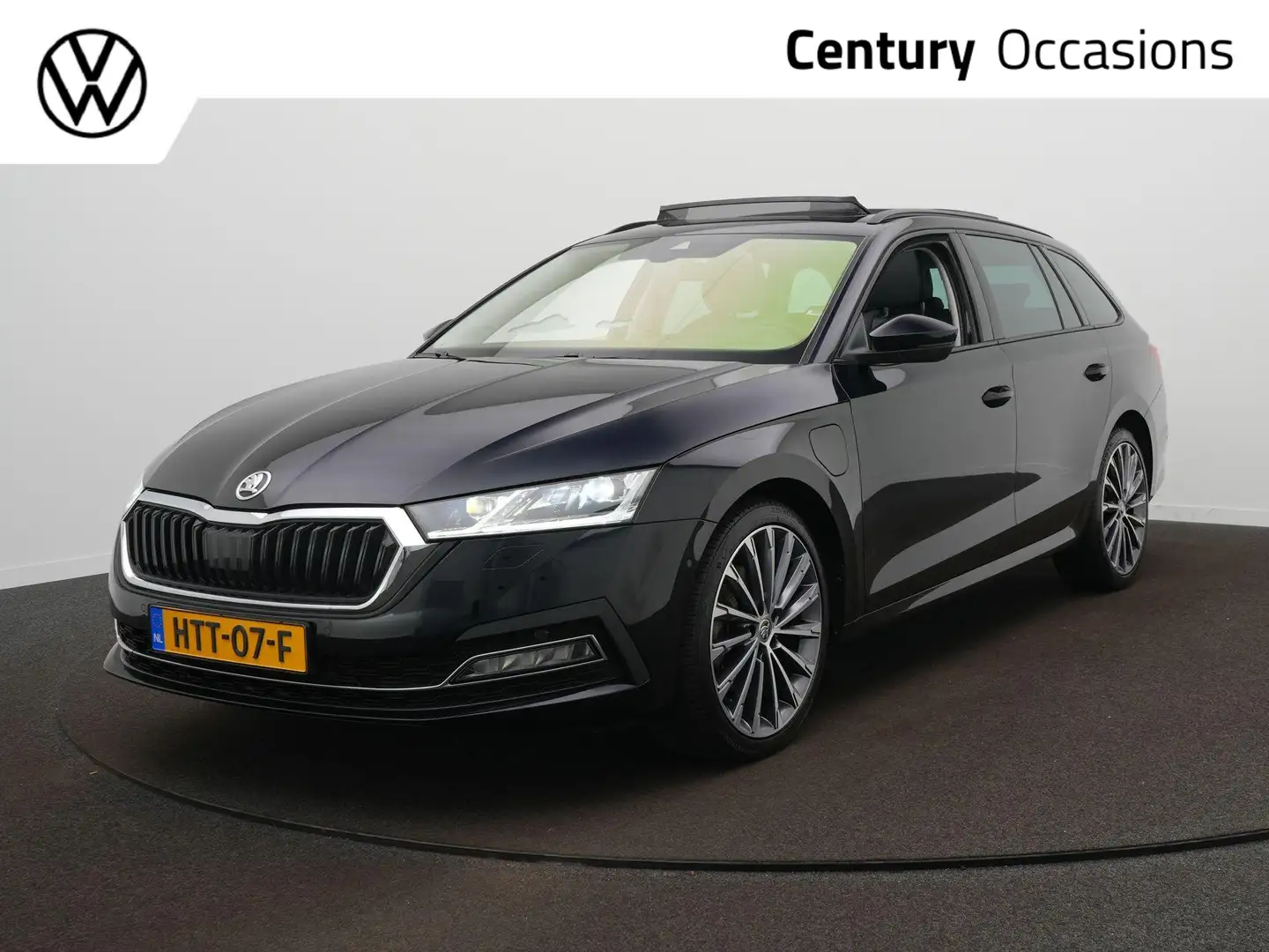 Skoda Octavia Combi 1.4 TSI iV PHEV Business Edition Plus / Lede Zwart - 1