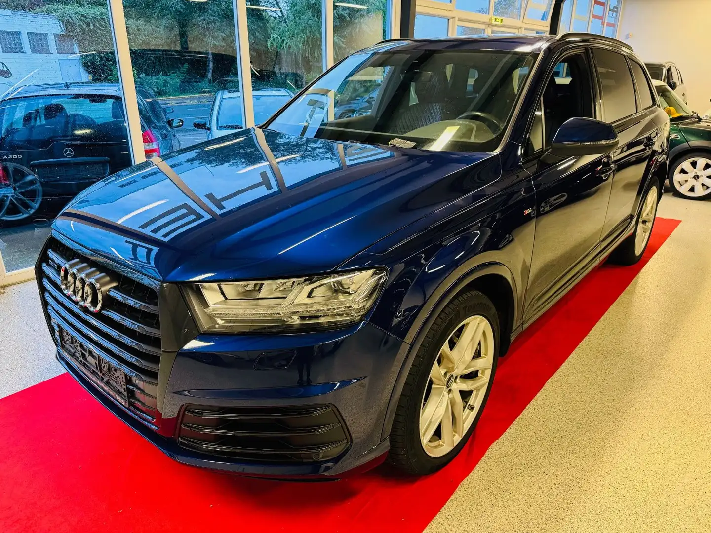 Audi Q7 3.0 TFSI Quattro Tiptronic -S-Line -Panorama Blau - 2