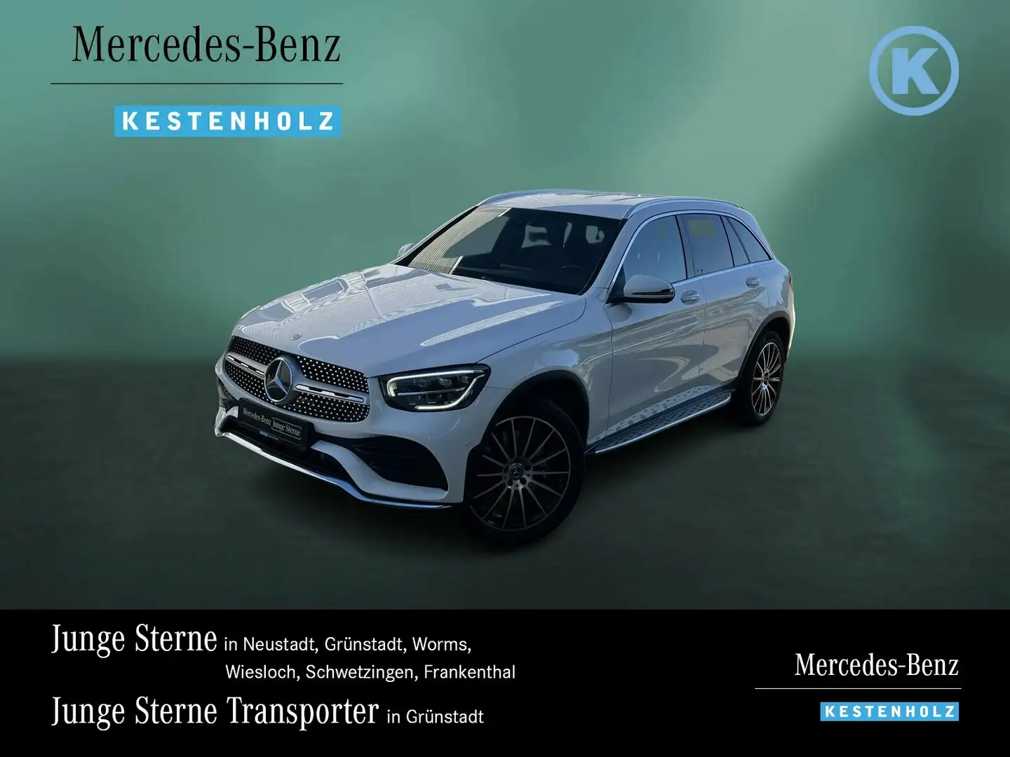 Mercedes-Benz GLC 300 GLC 300 de 4M AMG+AHK+LEDER+20"+SOUND+KAM+MEMORY Blanc - 1