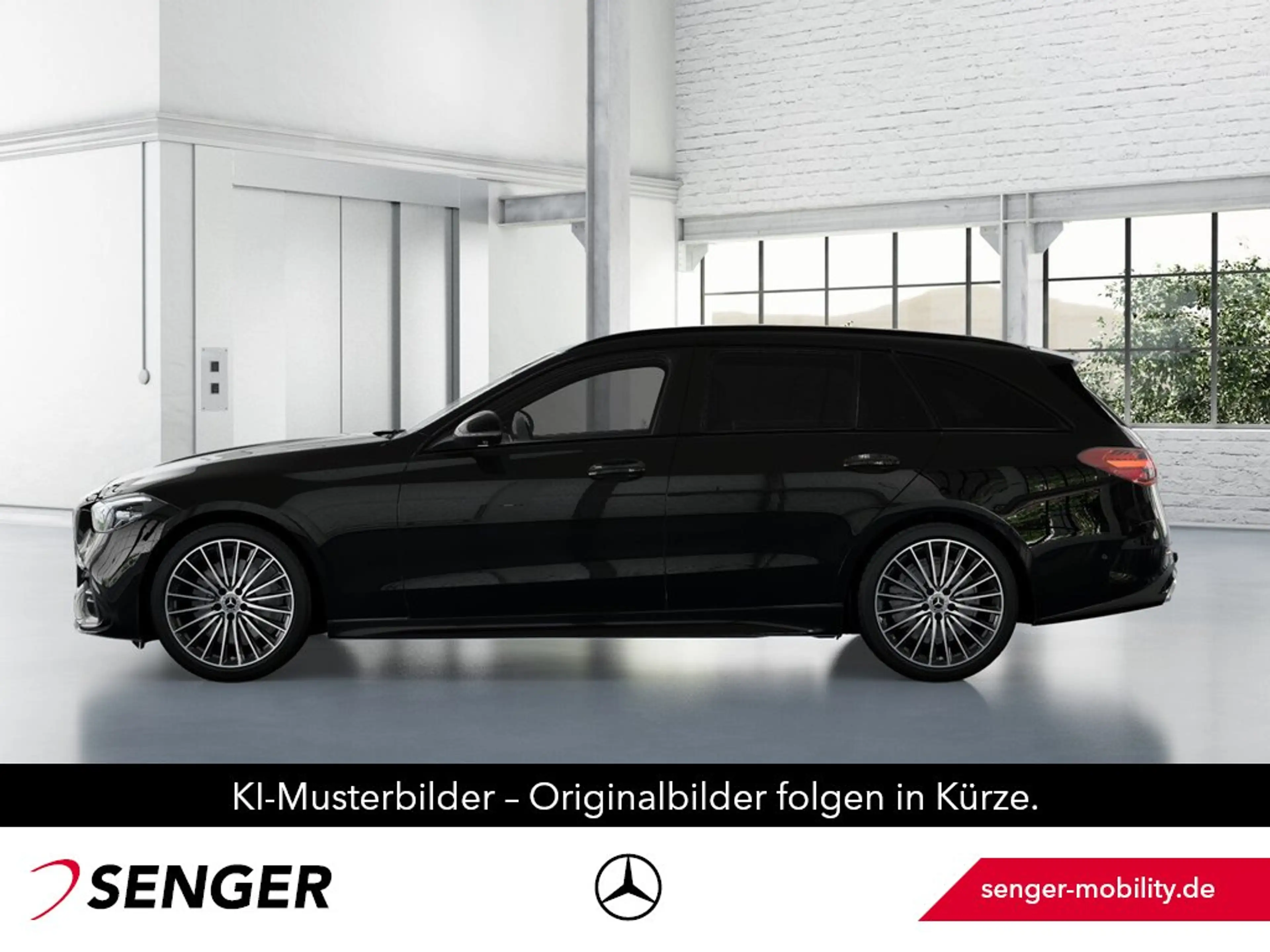 Mercedes-Benz C 220 d T AMG Night Panorama Burmester 360°K AHK — photo 3