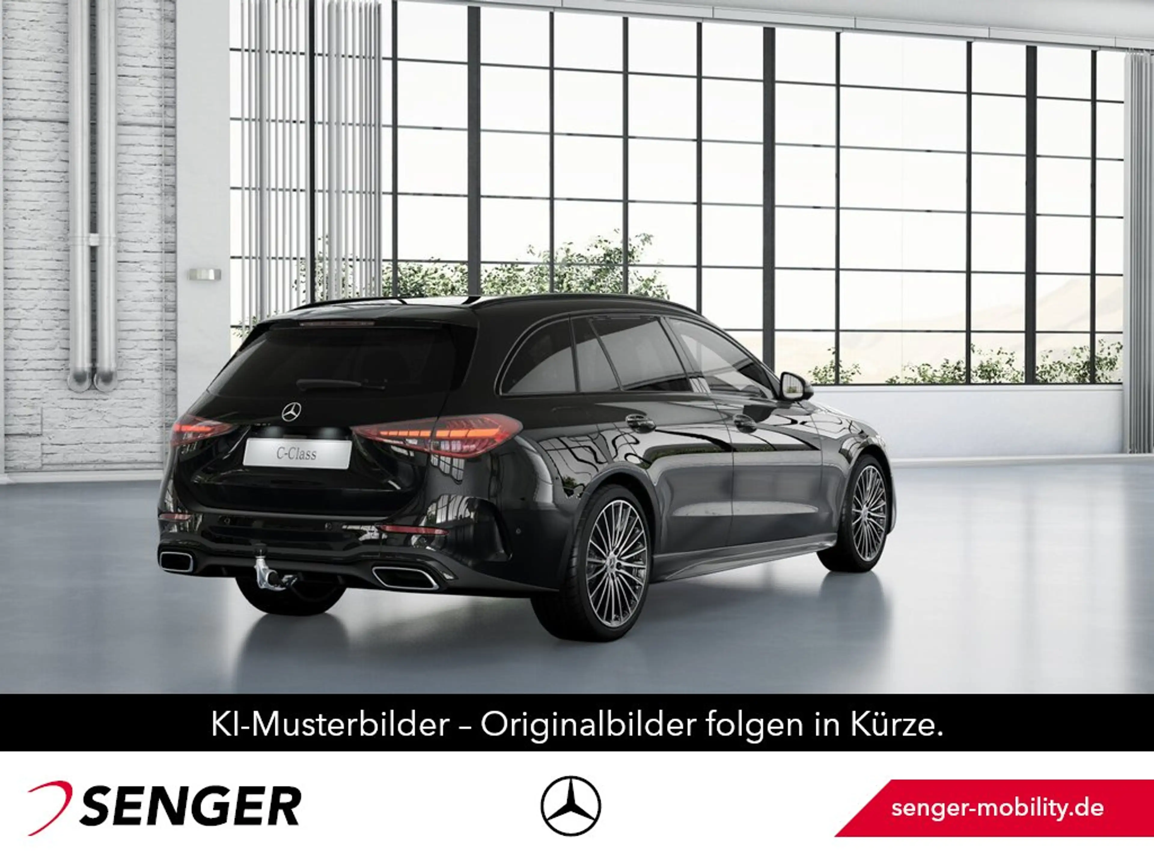 Mercedes-Benz C 220 d T AMG Night Panorama Burmester 360°K AHK — photo 4