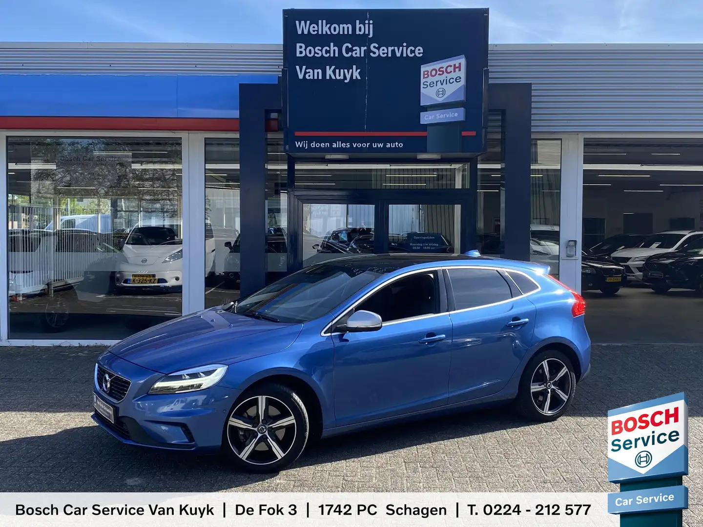 Volvo V40 1.5 T3 Polar+ Sport / Automaat / NL-Auto / Dealer- Azul - 1