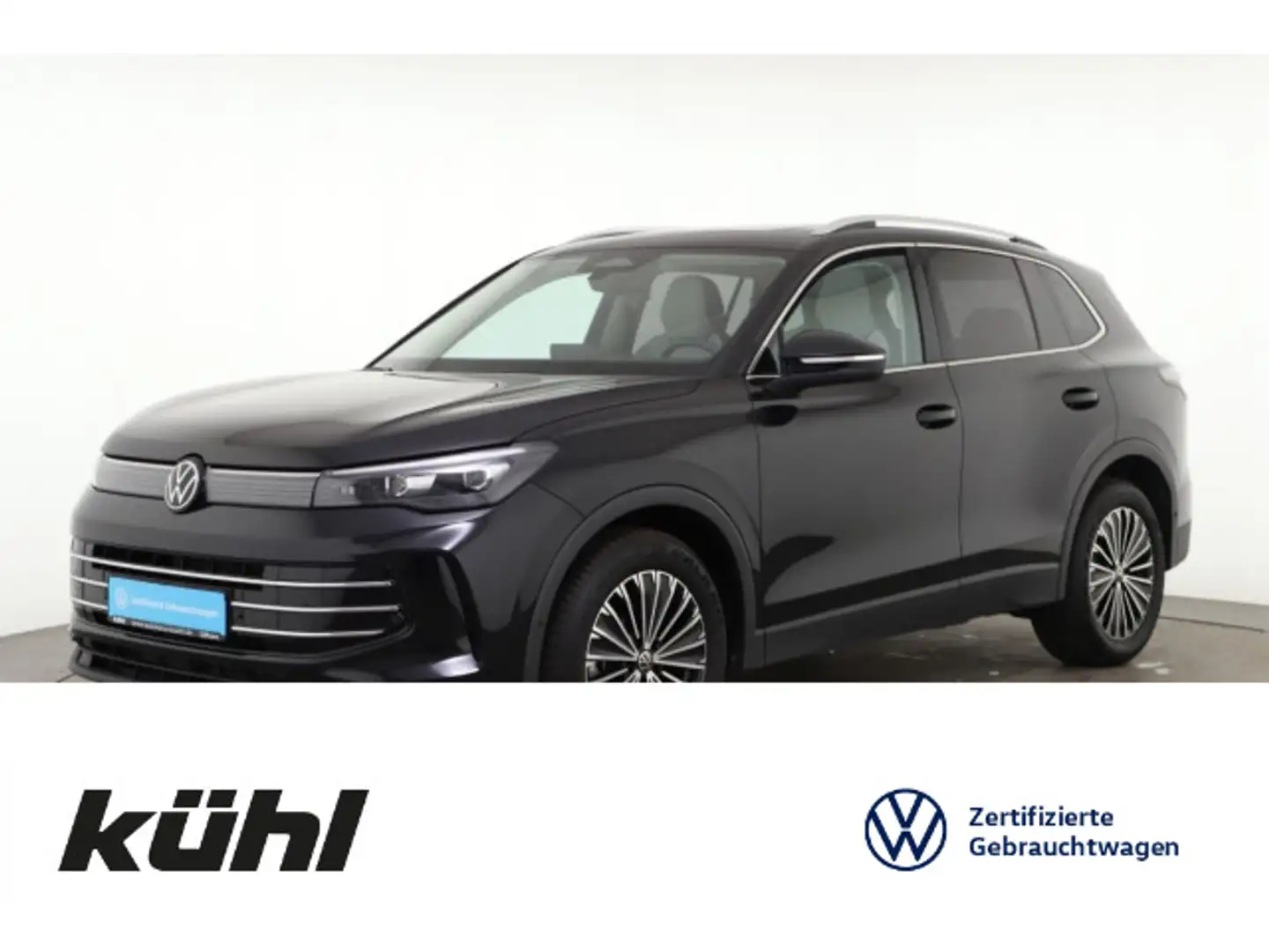 Volkswagen Tiguan 1.5 eTSI DSG Elegance LED+ HuD Pano ACC K Schwarz - 1