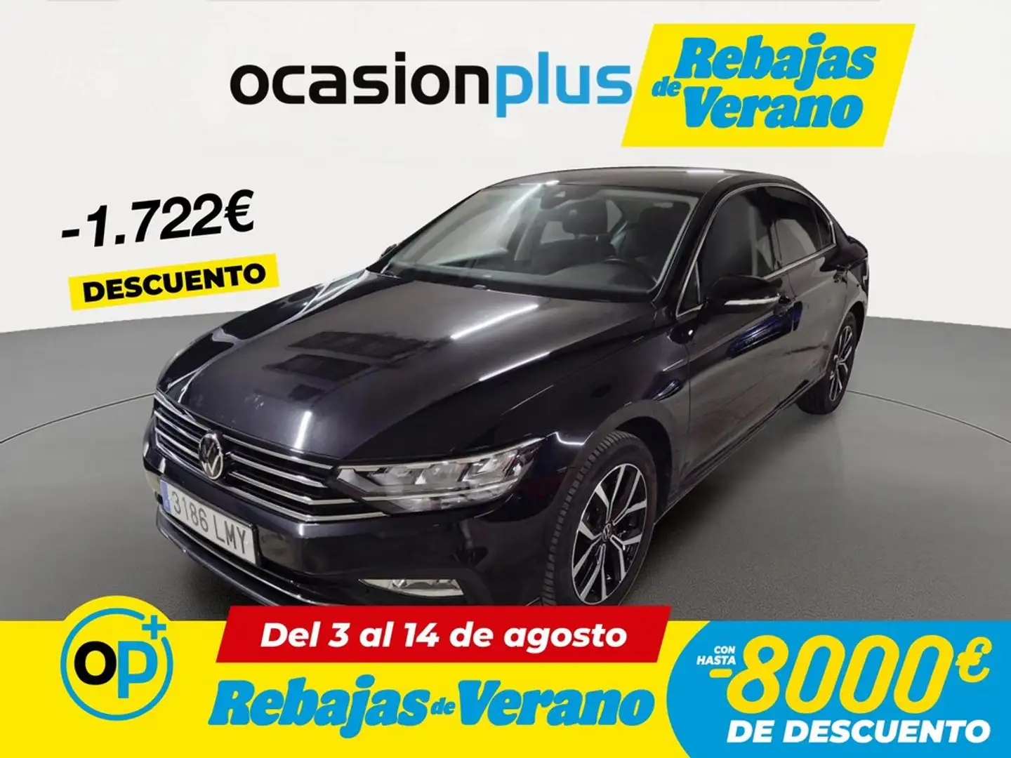 Volkswagen Passat 1.5 TSI ACT Executive DSG7 110kW Negro - 1