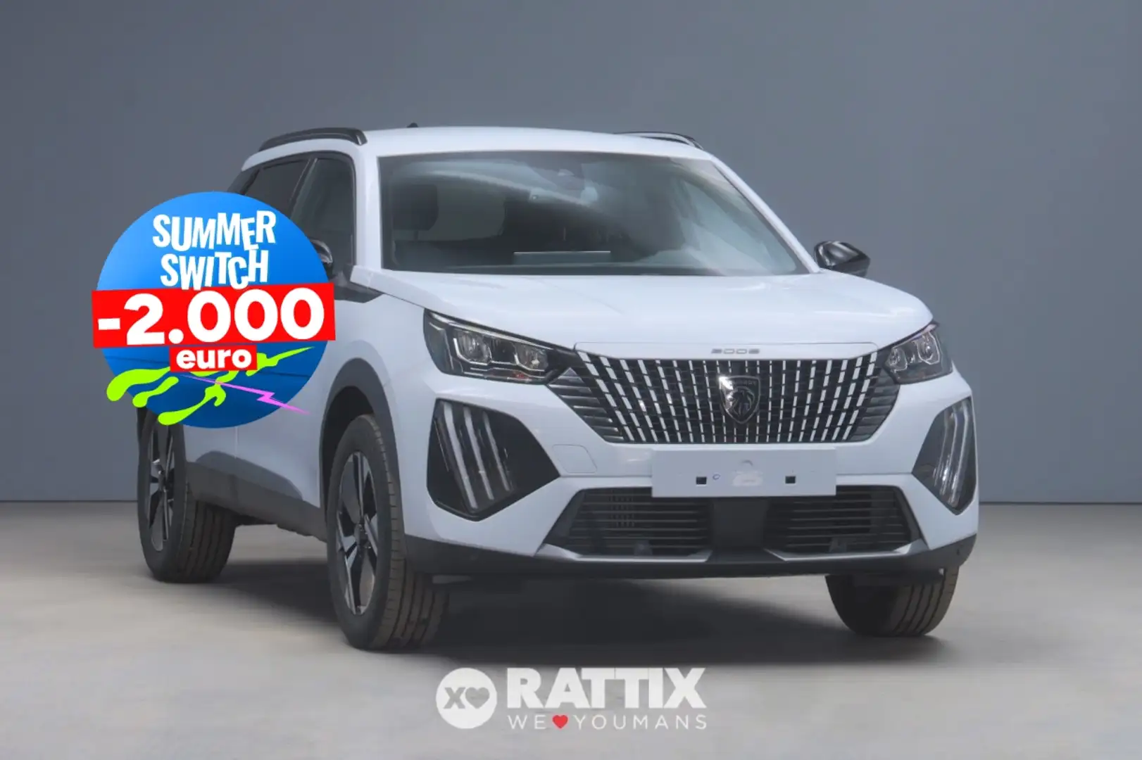 Peugeot 2008 1.2 Puretech 130CV Allure EAT8 Bílá - 1