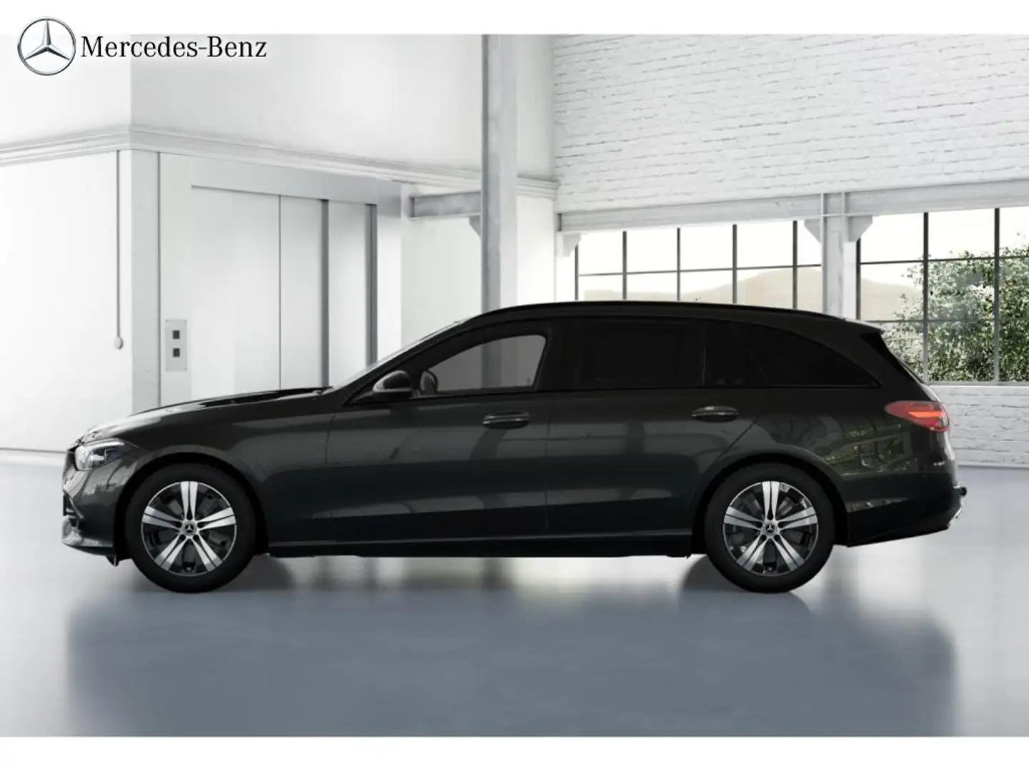 Mercedes-Benz C 220 d T Avantgarde MBUX+AHK+RüKam+Totwink+17 Grau - 2