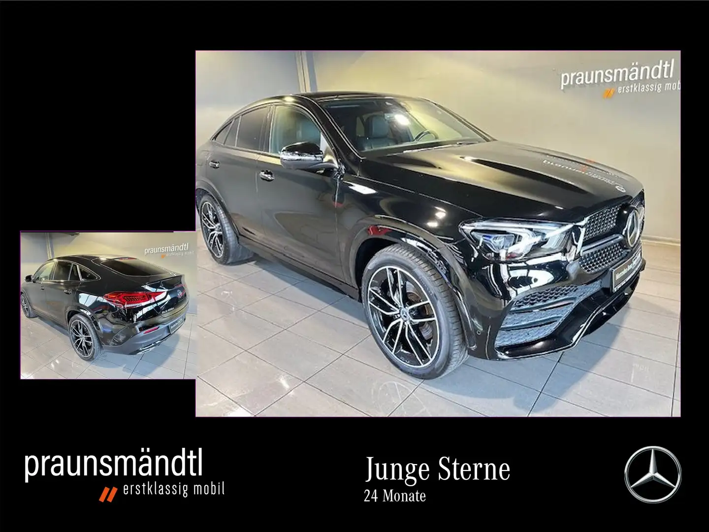 Mercedes-Benz GLE 400 d 4M AMG Cp AHK/StaHzg/Sound/Airmat/Dist Noir - 1