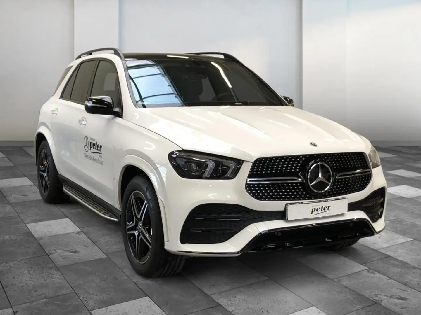 Mercedes-Benz GLE 400 d 4MATIC AMG, Pano, Night, ACC, PDC Beyaz - 2