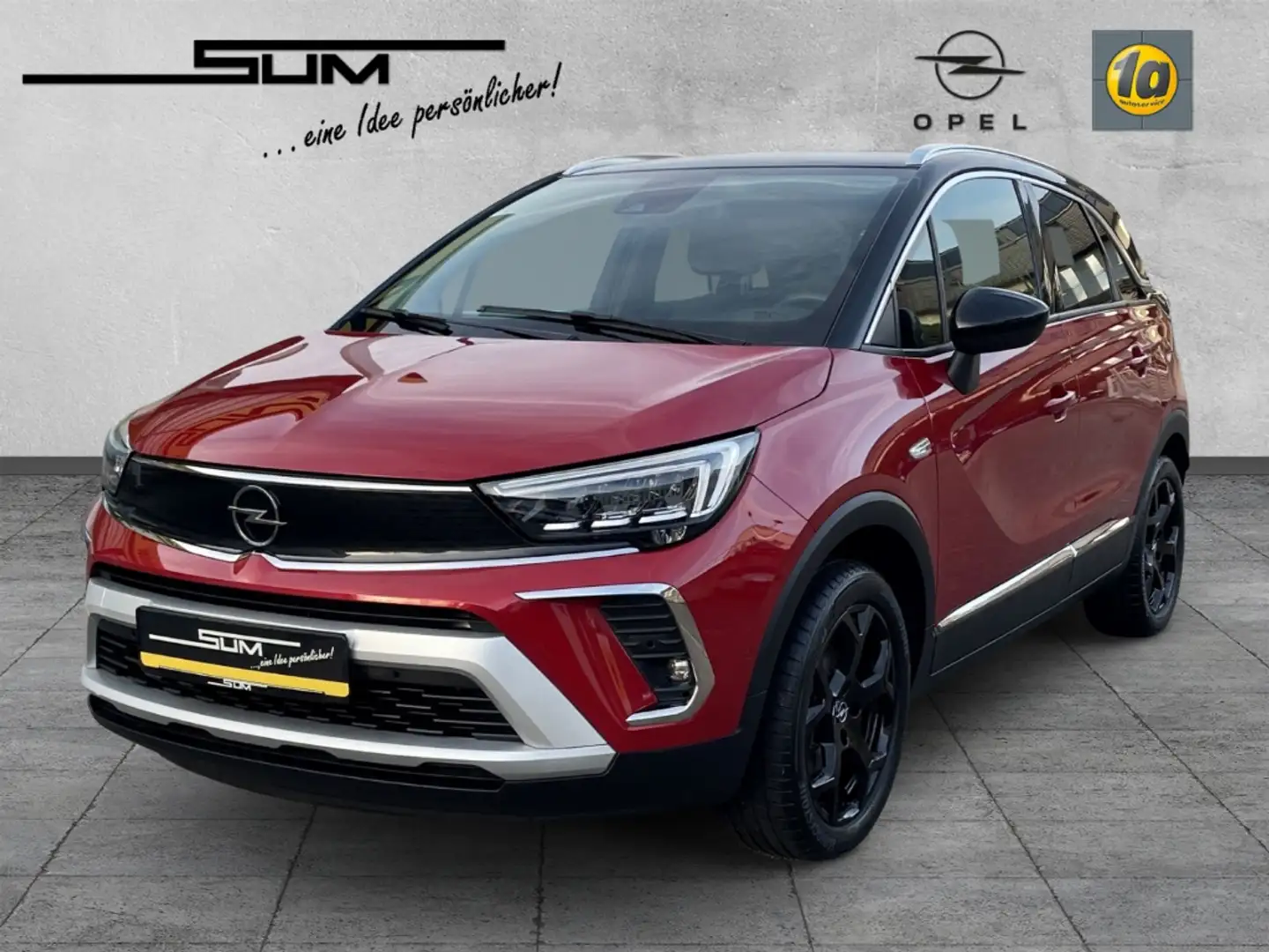 Opel Crossland Ultimate 1.2 DI Turbo, 96 kW (130 PS), Klimaautom. Rot - 1