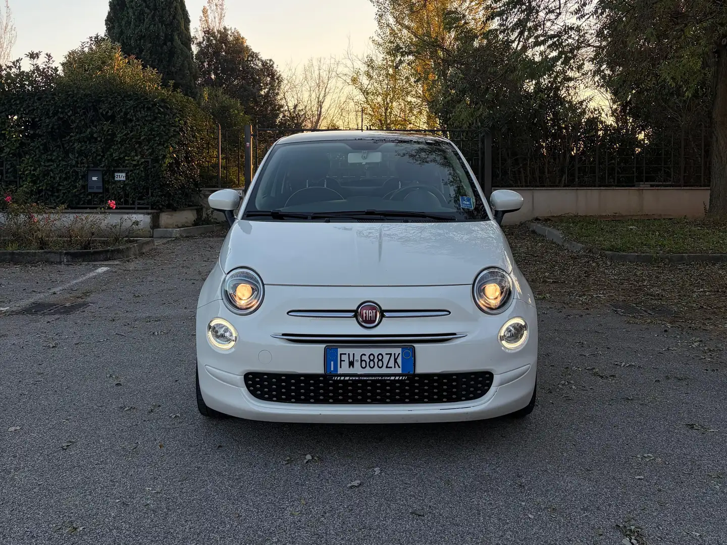 Fiat 500 500 III 2015 1.2 Lounge s Bianco - 2