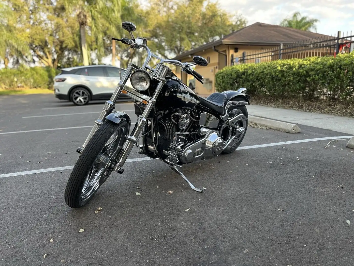 Harley-Davidson Softail FXST-C Fekete - 1